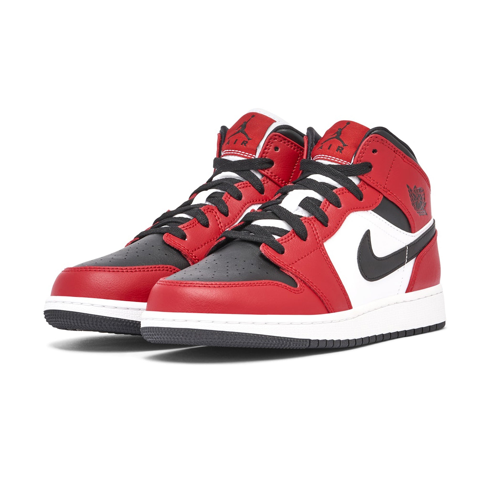 Air Jordan 1 Mid Chicago Black Toe (GS) – Red - view 2