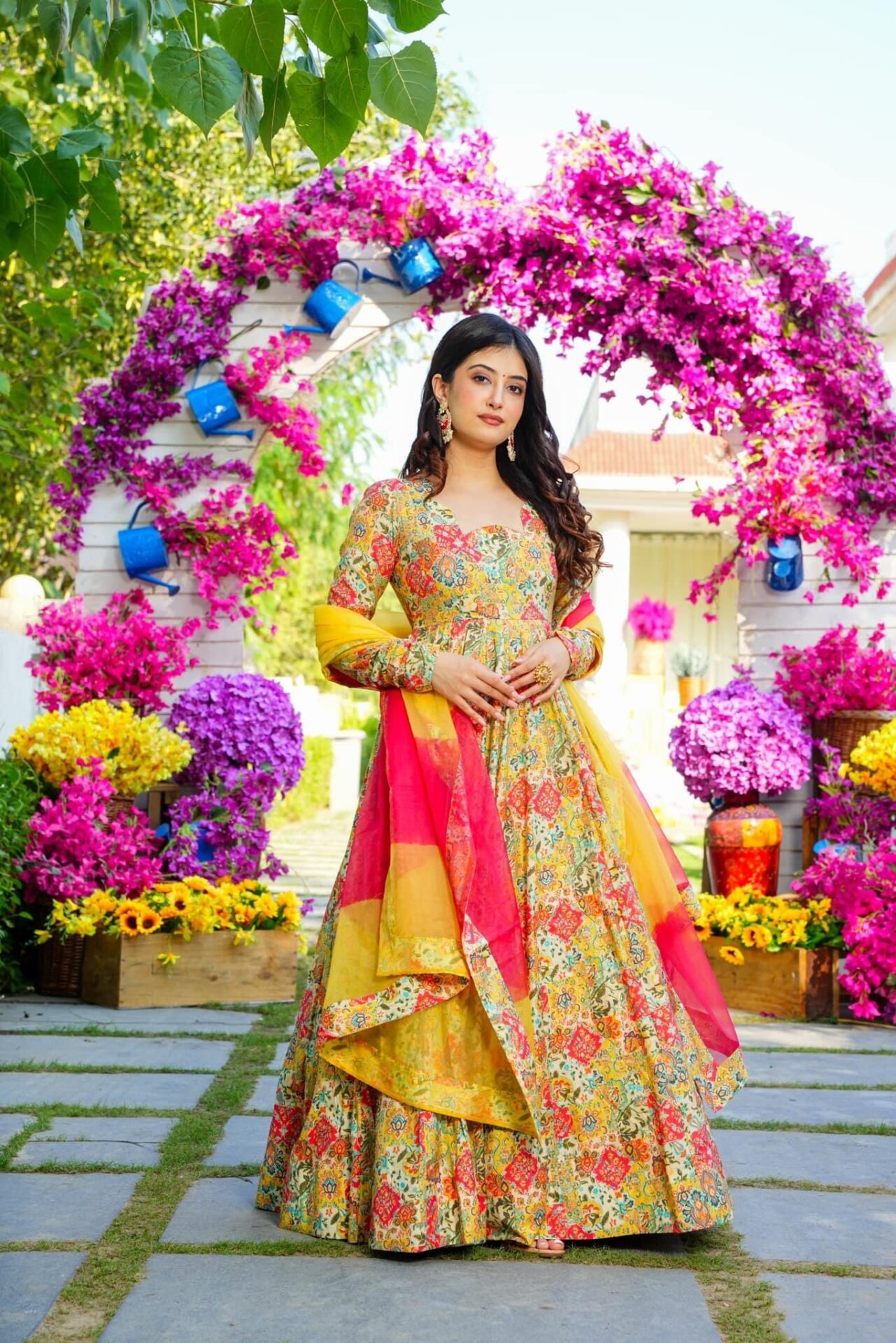 Idaho-o Vasudha muslin maxi set - view 3