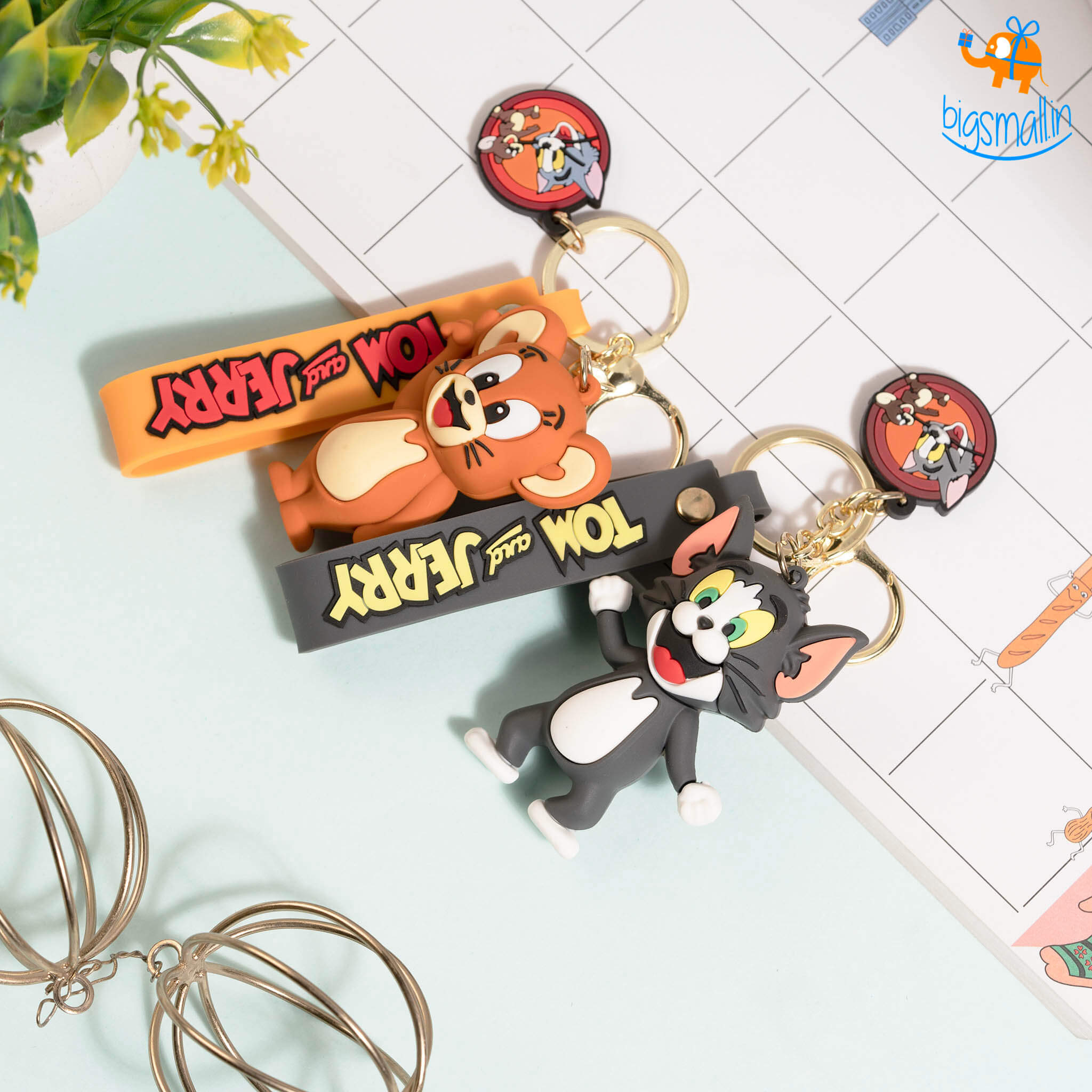 Tom jerry 3d – Bigsmall_hmk Tom & Jerry 3D Keychain