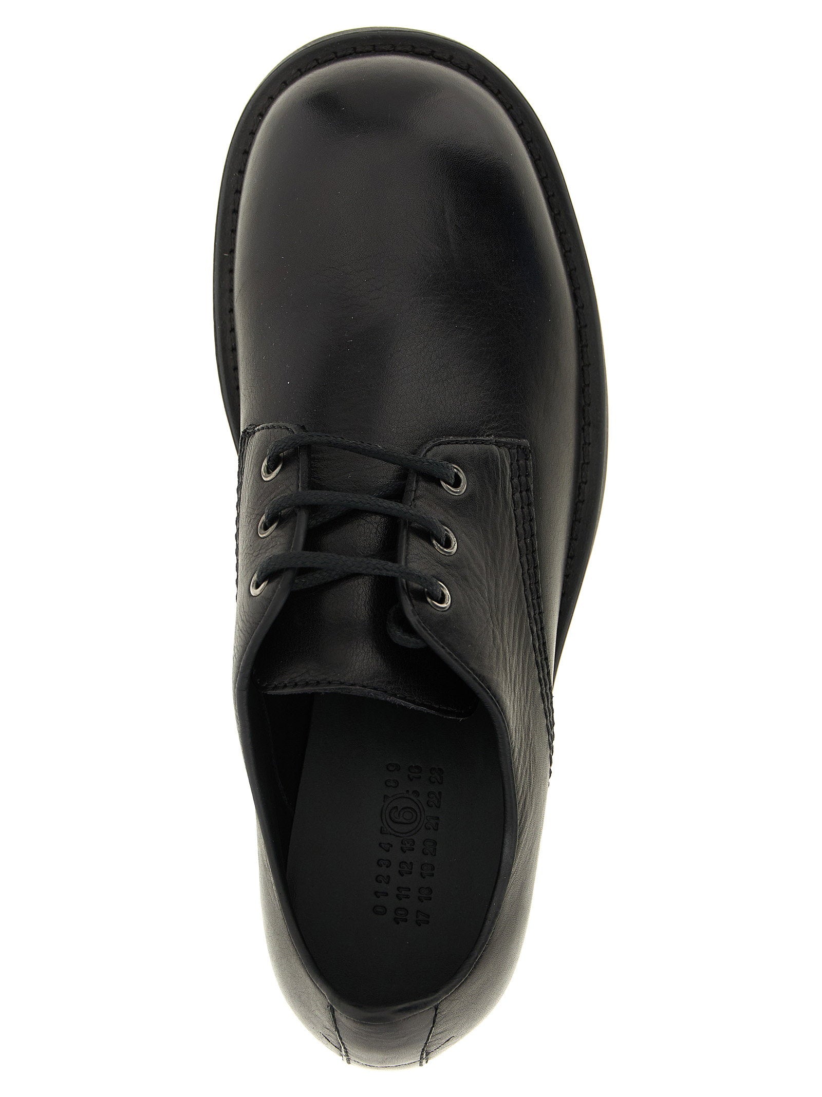 Mm6 Maison Margiela Biker Lace Up Shoes - view 4