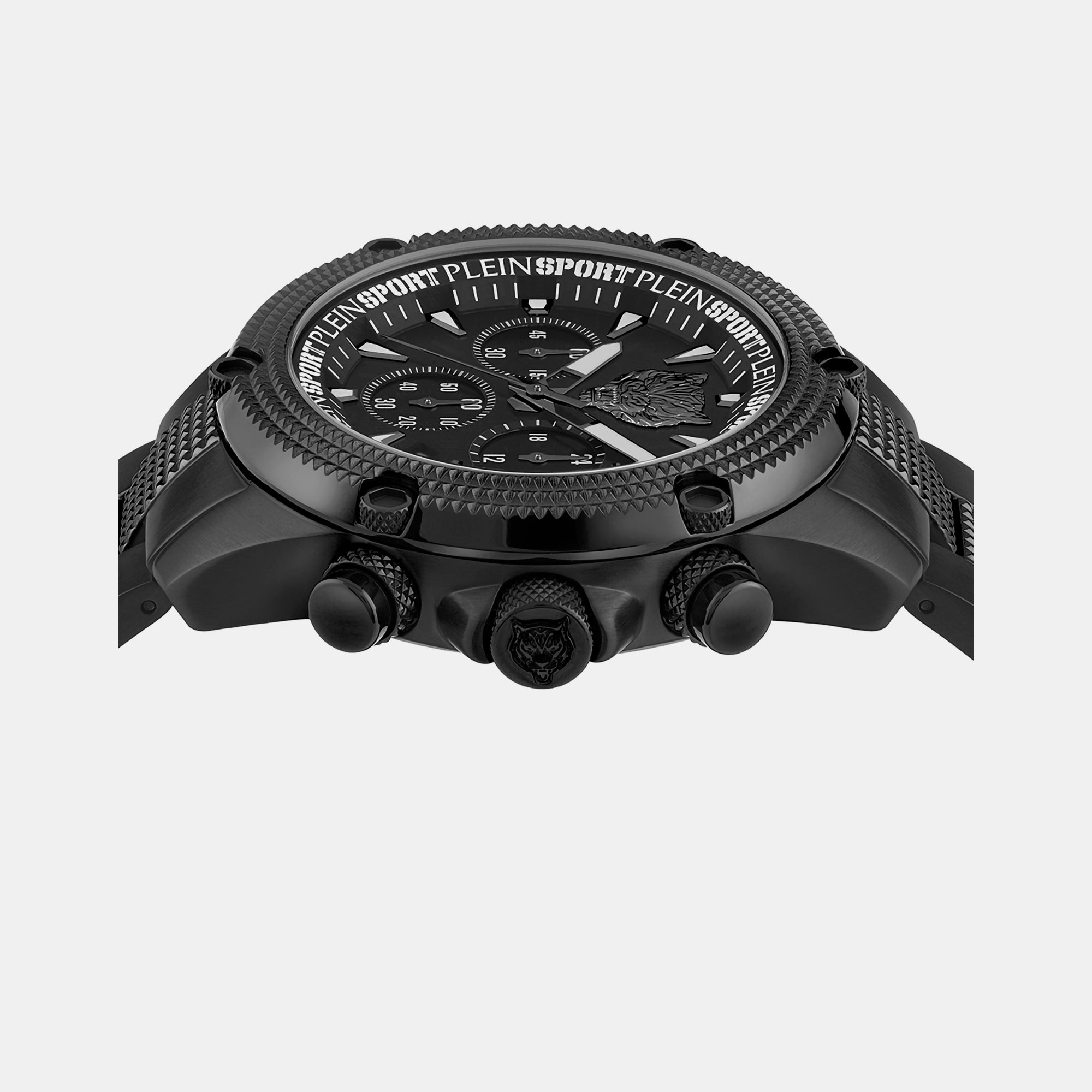 Plein Sports Hurricane Men Quartz Black Dial Chronograph Stainless Steel Watch PSDBA1023 - view 3