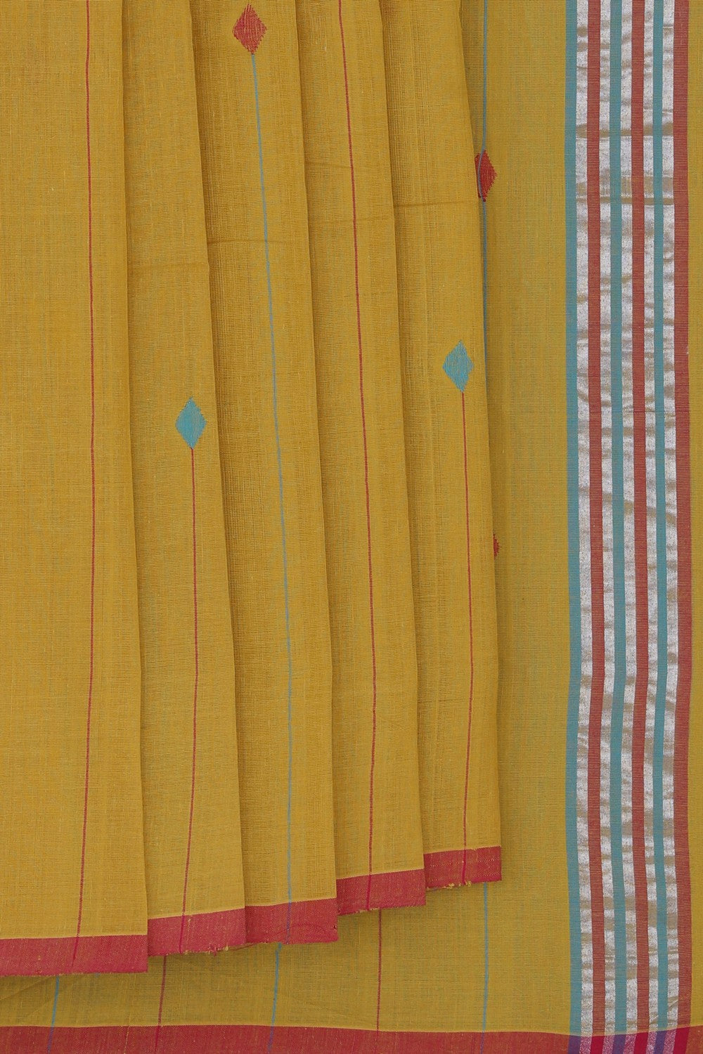 Kalanjali Cotton Jamdani Saree – Women's