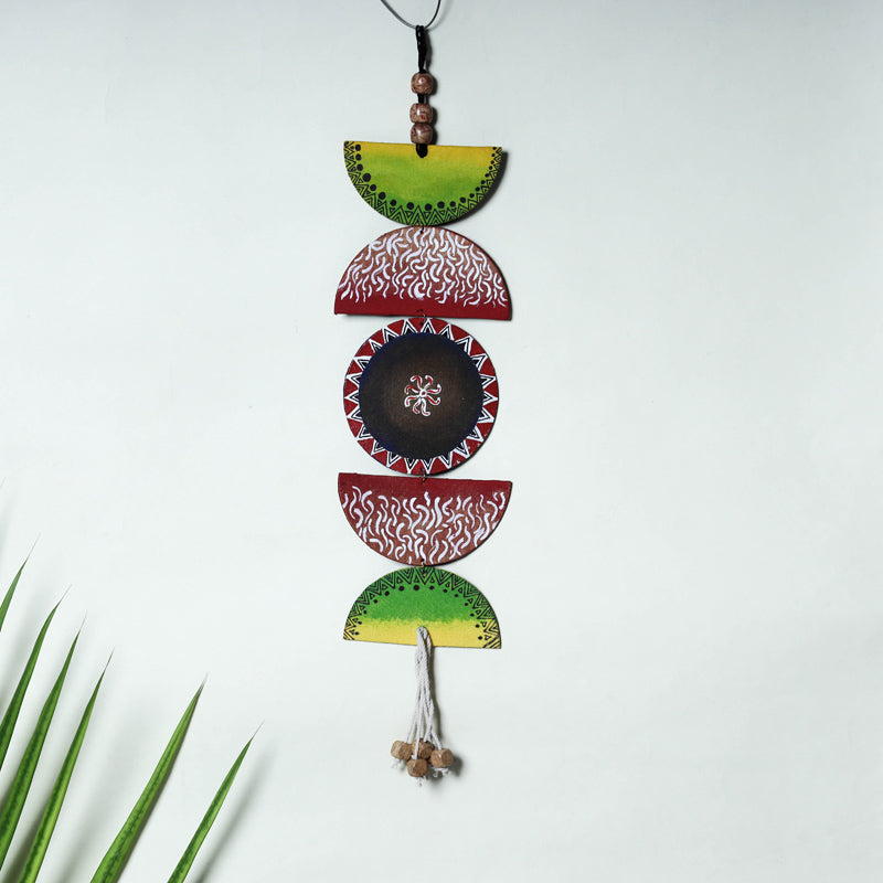 KHUSHBASH - HAPPY LOOM OF EAST Bishnupur Handpainted Fabric Wall Hanging