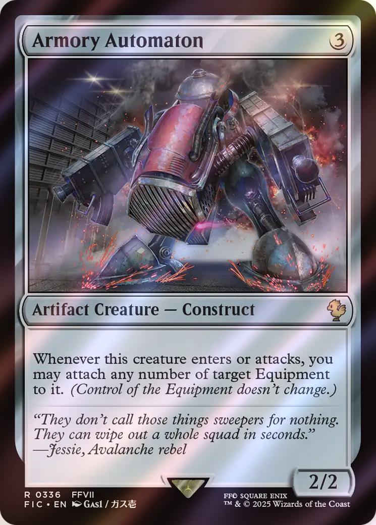 Armory automaton 336 – Magic Armory Automaton [336] [FINAL FANTASY: Commander] [Surge Foil]