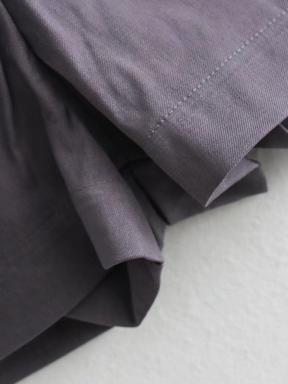Alamode By Akanksha Dexo Luxe Linen Coord Set in Grey - view 4