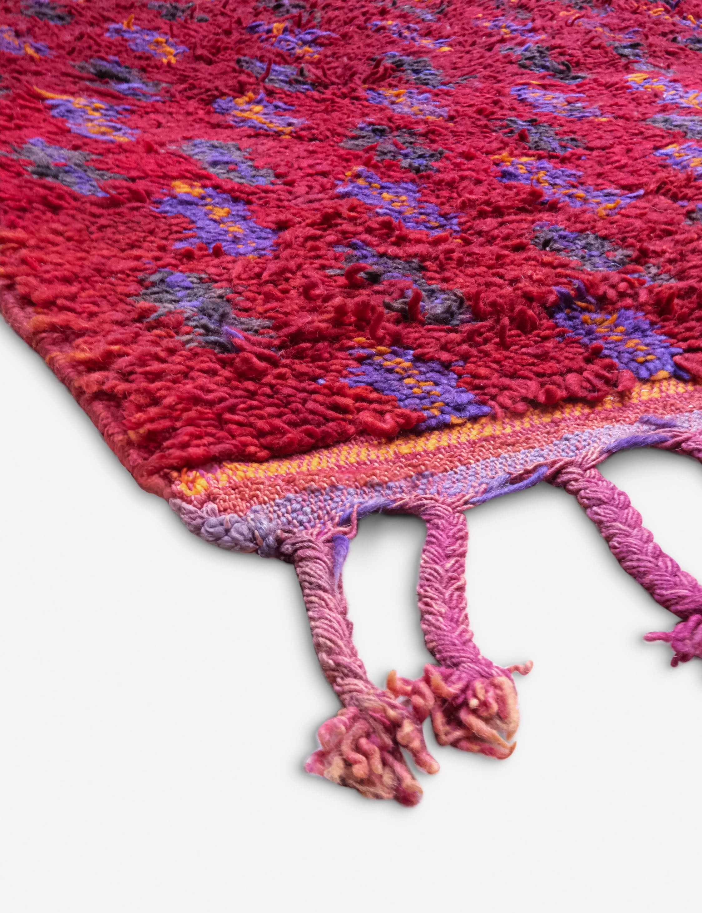 Lulu and Georgia Vintage Moroccan Rug no. 93, 7'3" x 11'4" - view 2