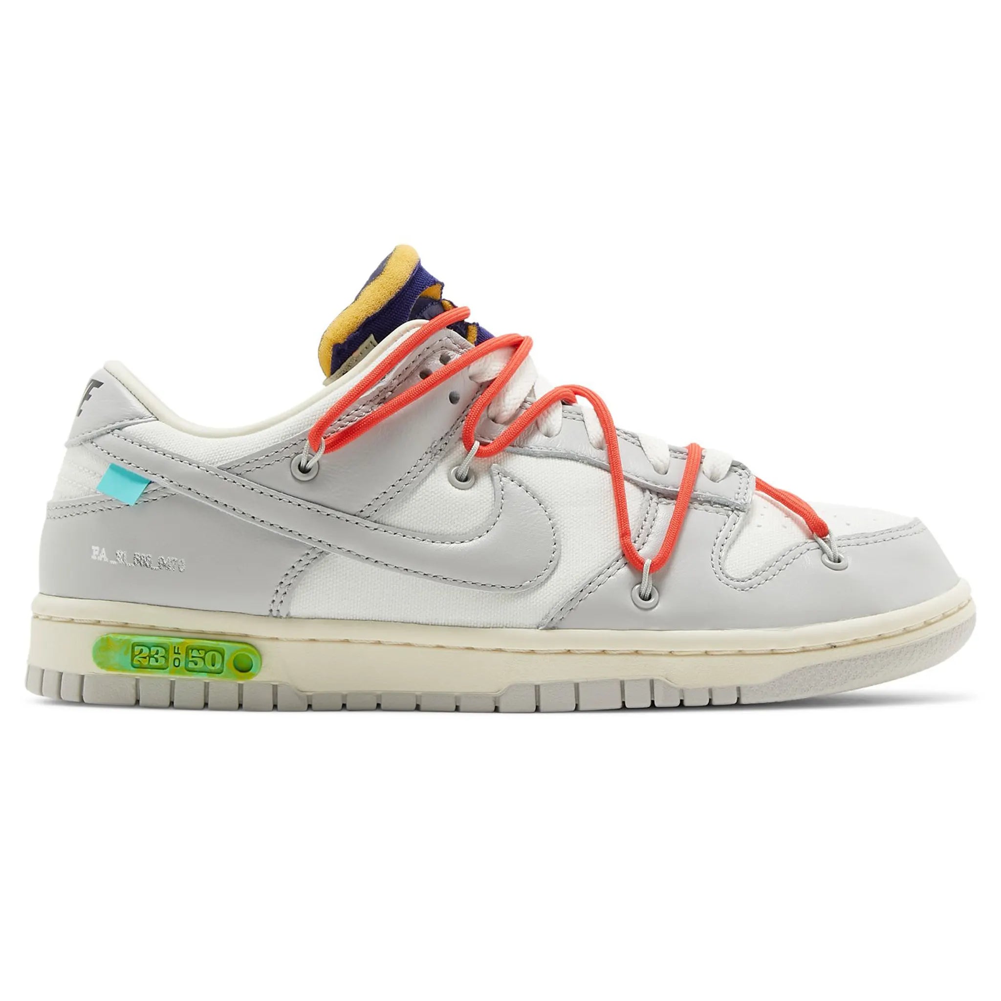 Nike x Off White Dunk Low Lot 23 – Grey