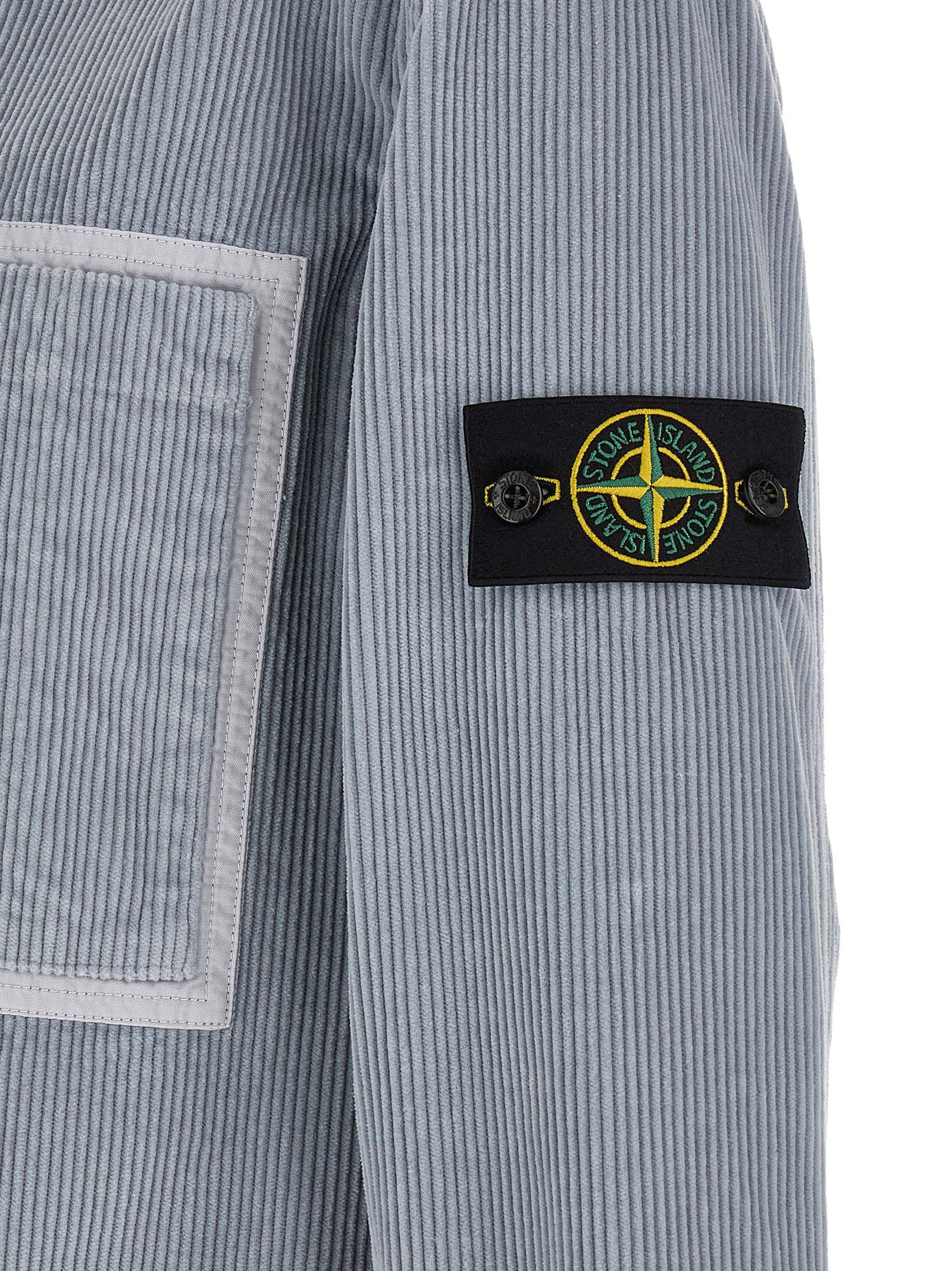 Stone Island 1200016 Overshirt – 100% cotton - view 5