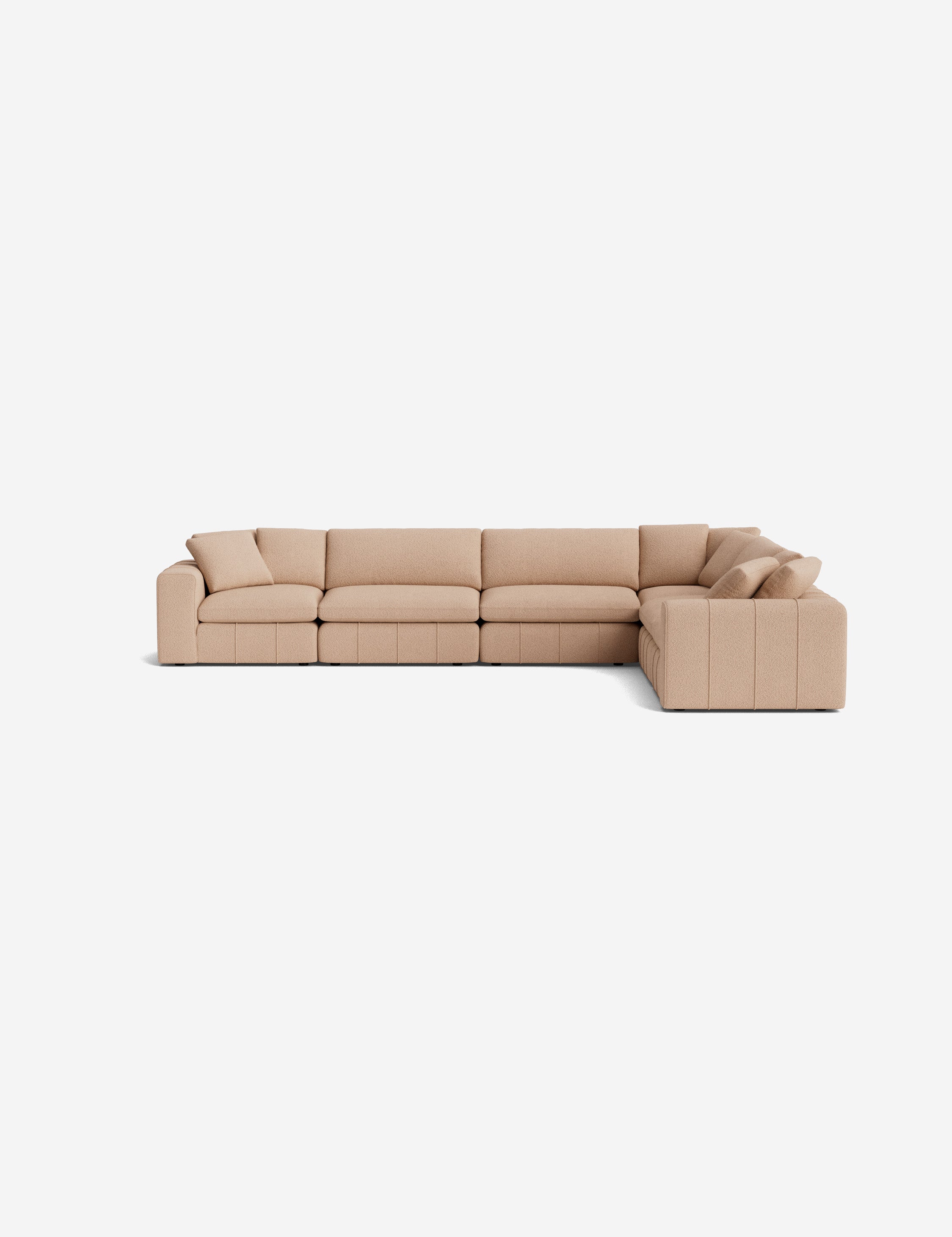 Lulu and Georgia Capella Modular Corner Sectional Sofa - view 184