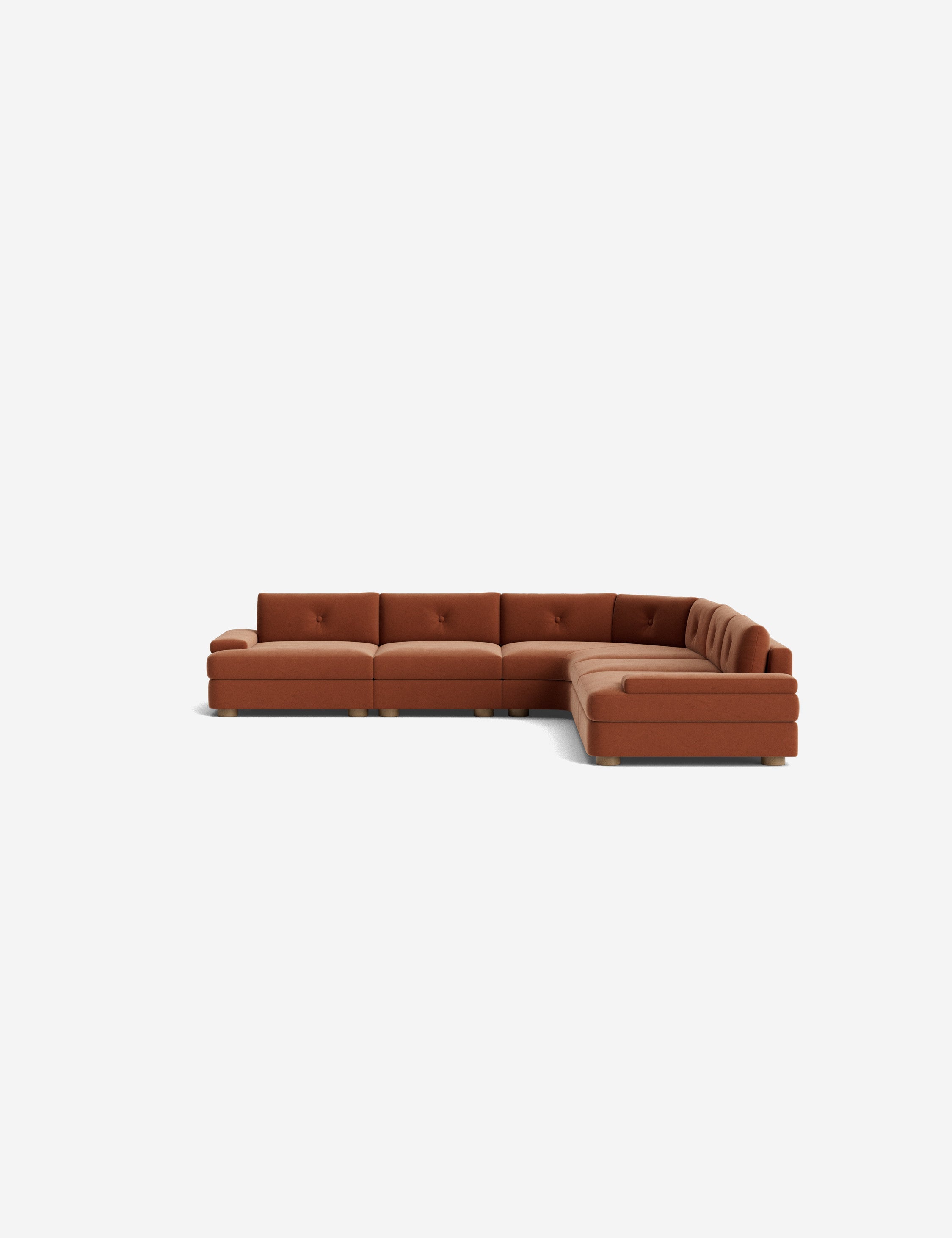 Lulu and Georgia Hill Modular Corner Sectional Sofa - view 47
