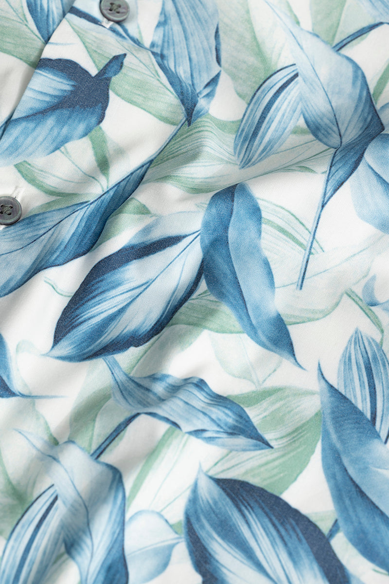 SNITCH Autumn Burst Blue Shirt - view 8