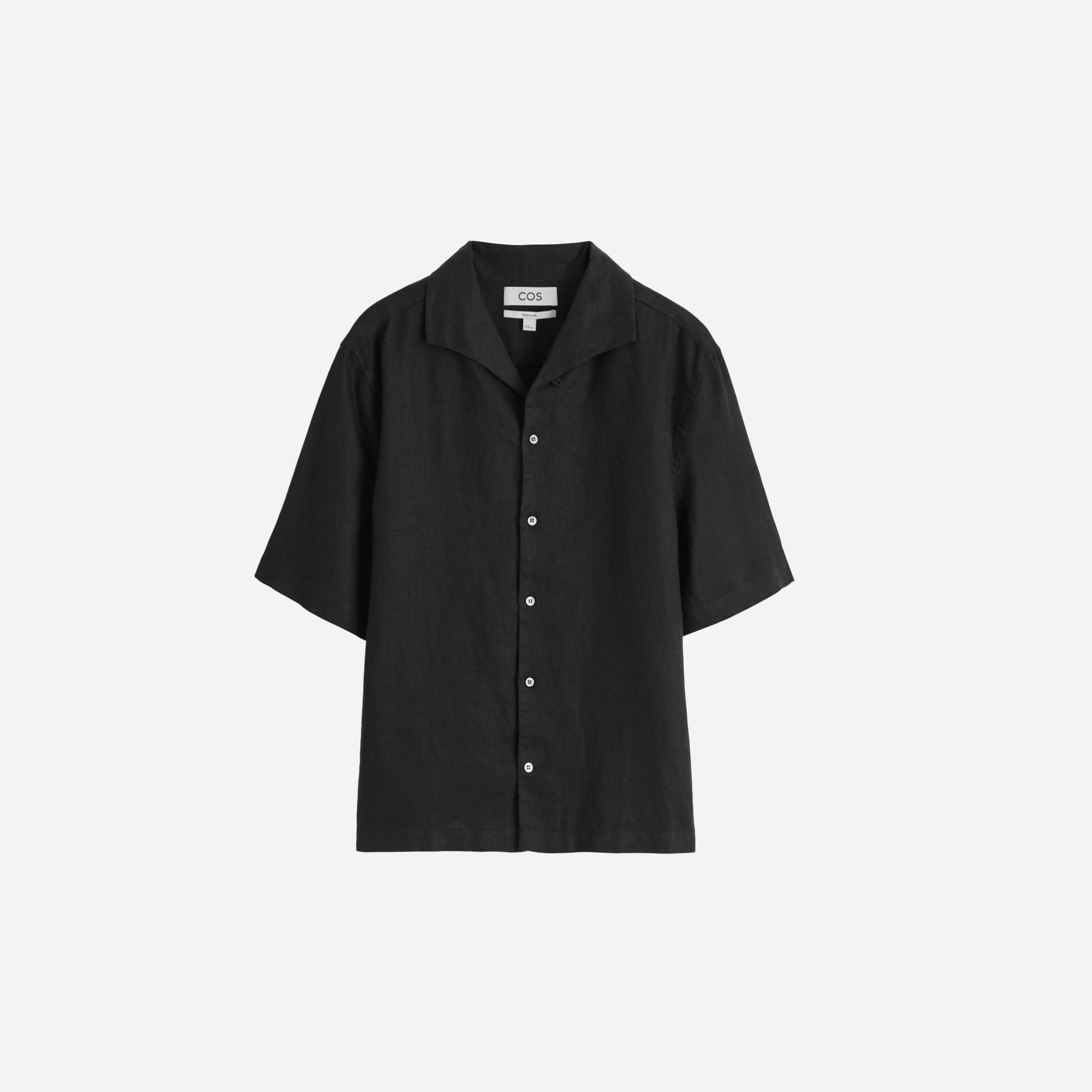 Cos Linen Short-Sleeved Shirt - view 2