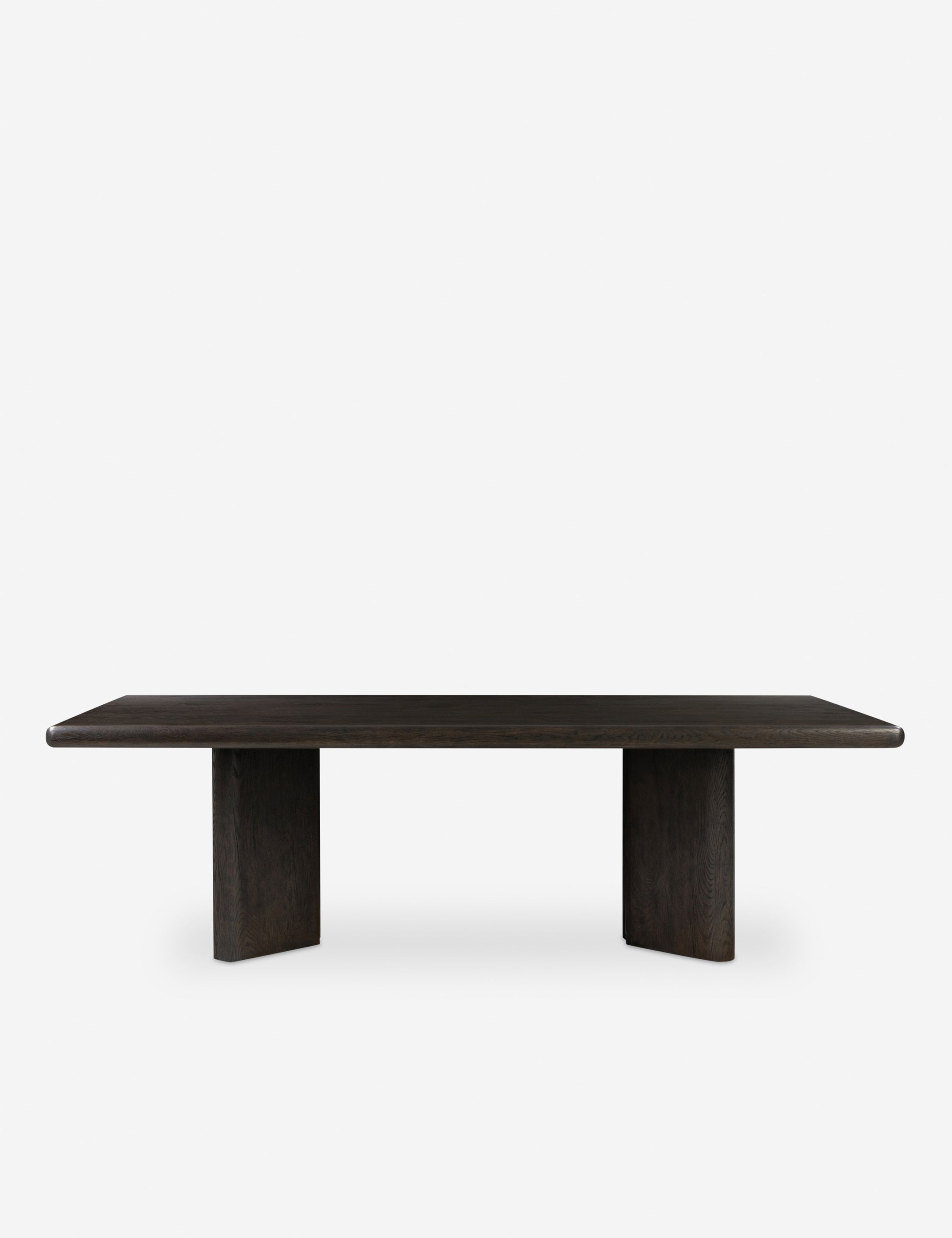 Lulu and Georgia Elsen Dining Table – Dark Brown Oak - view 7