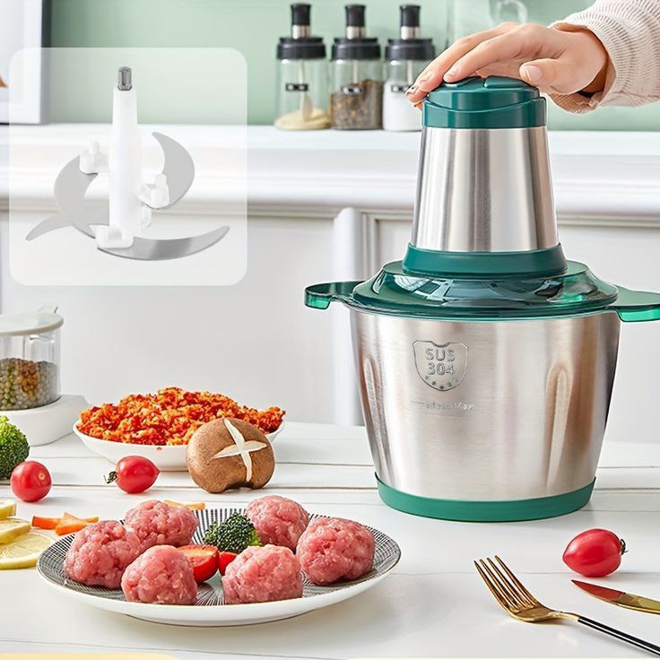 Catterton Stainless Steel 2L Electric Food Grinder - view 5