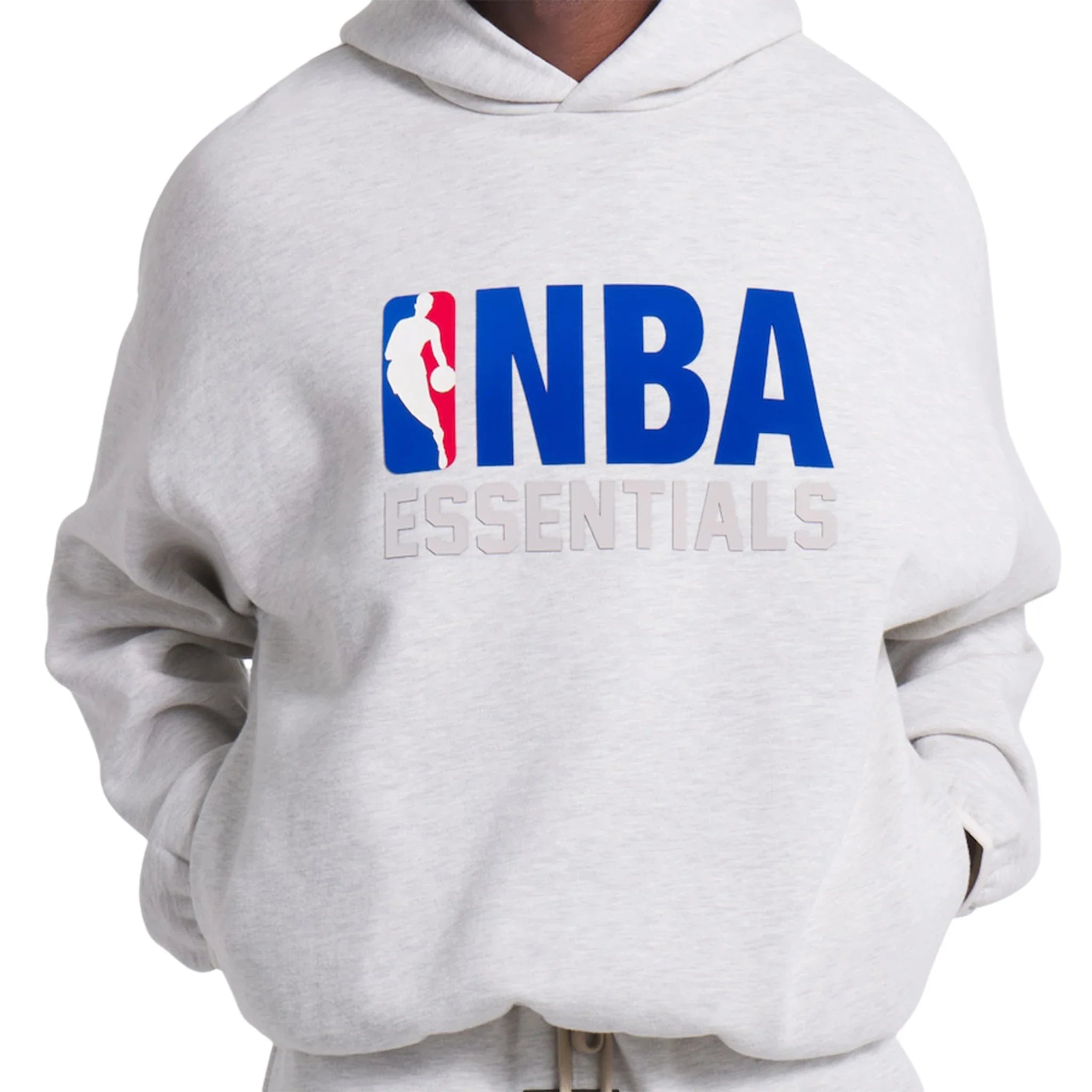 Fear Of God Essentials x NBA Light Heather Hoodie - view 4