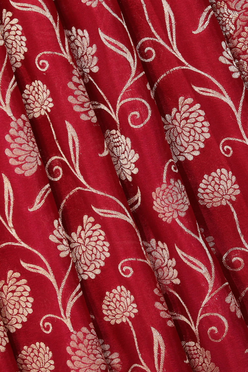 Kalanjali Gorgeous Crepe-Silk Pink Saree – Women's - view 2
