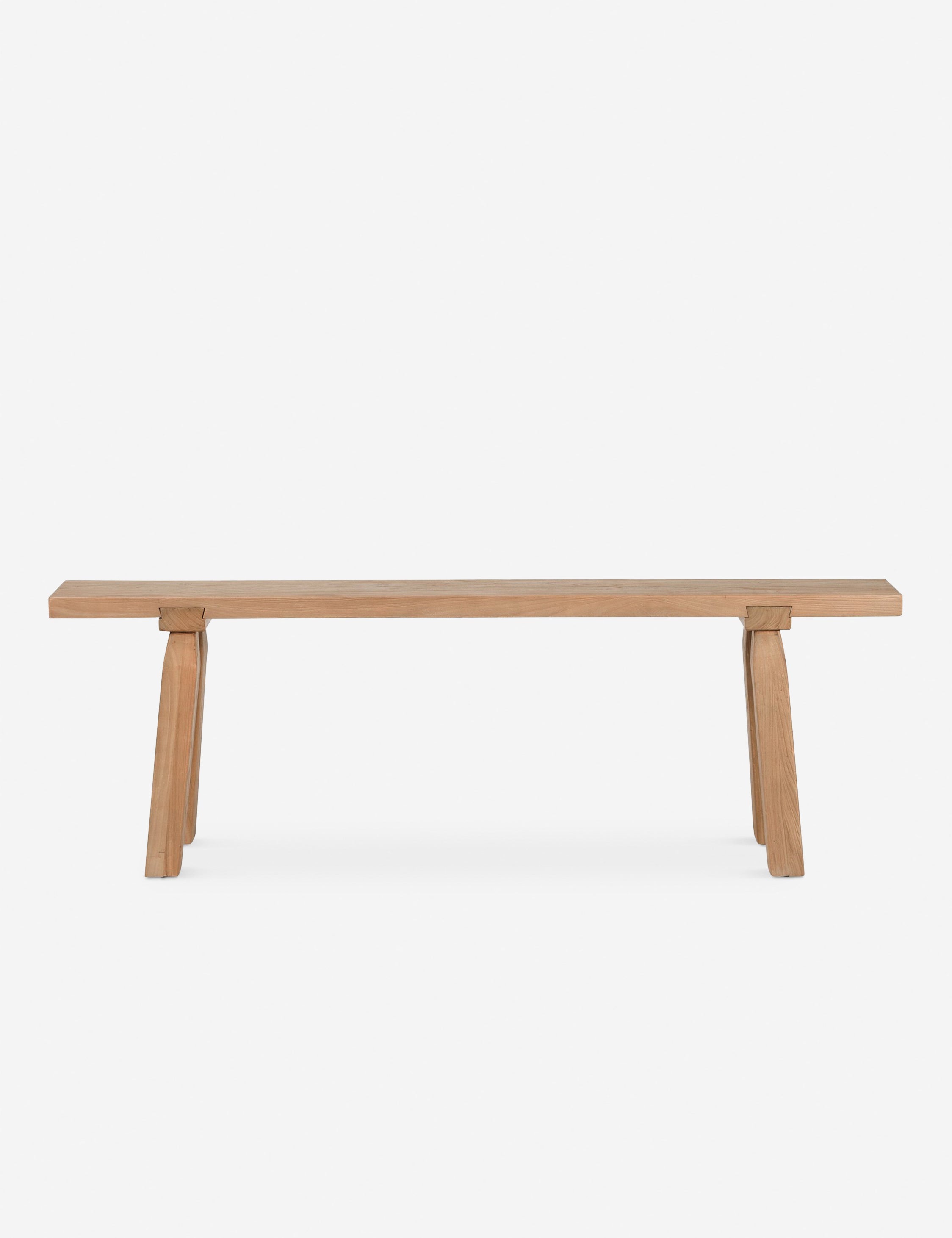 Lulu and Georgia Leif Bench – Natural