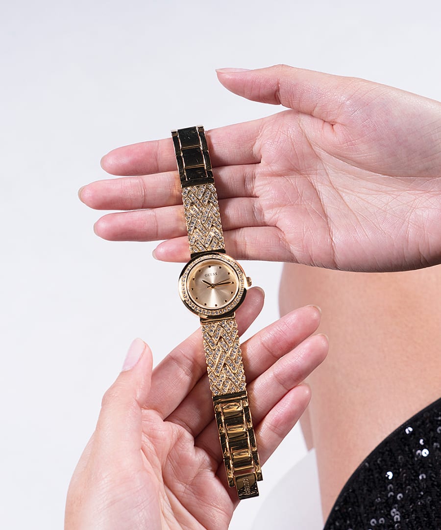 Guess Treasure Gold Dial Women 26mm – Yellow Gold - view 2