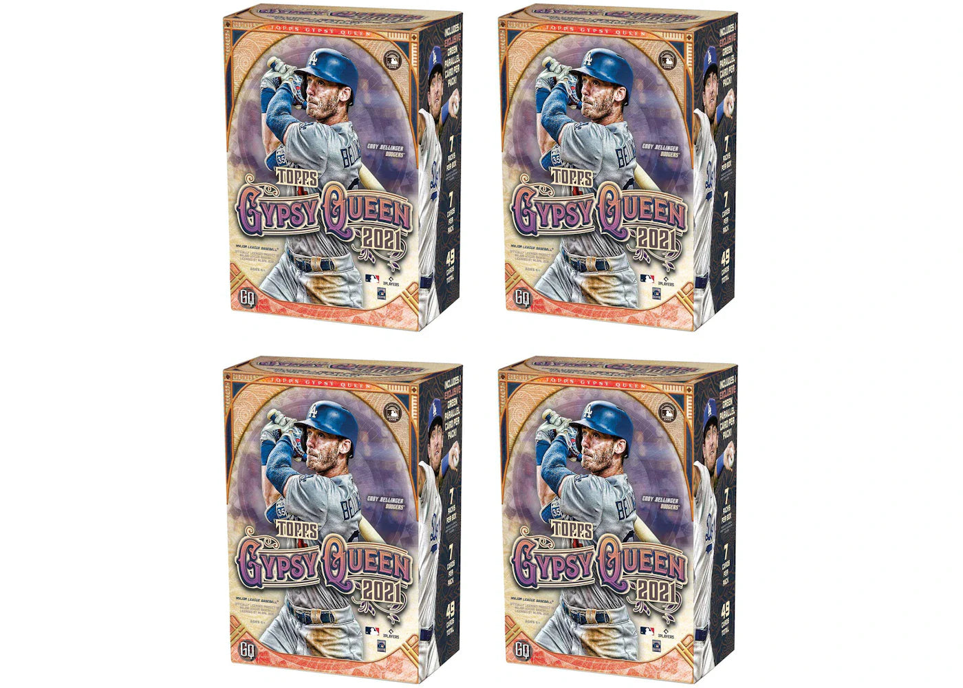 2021 Topps Gypsy Queen Baseball Blaster Box 4x Lot