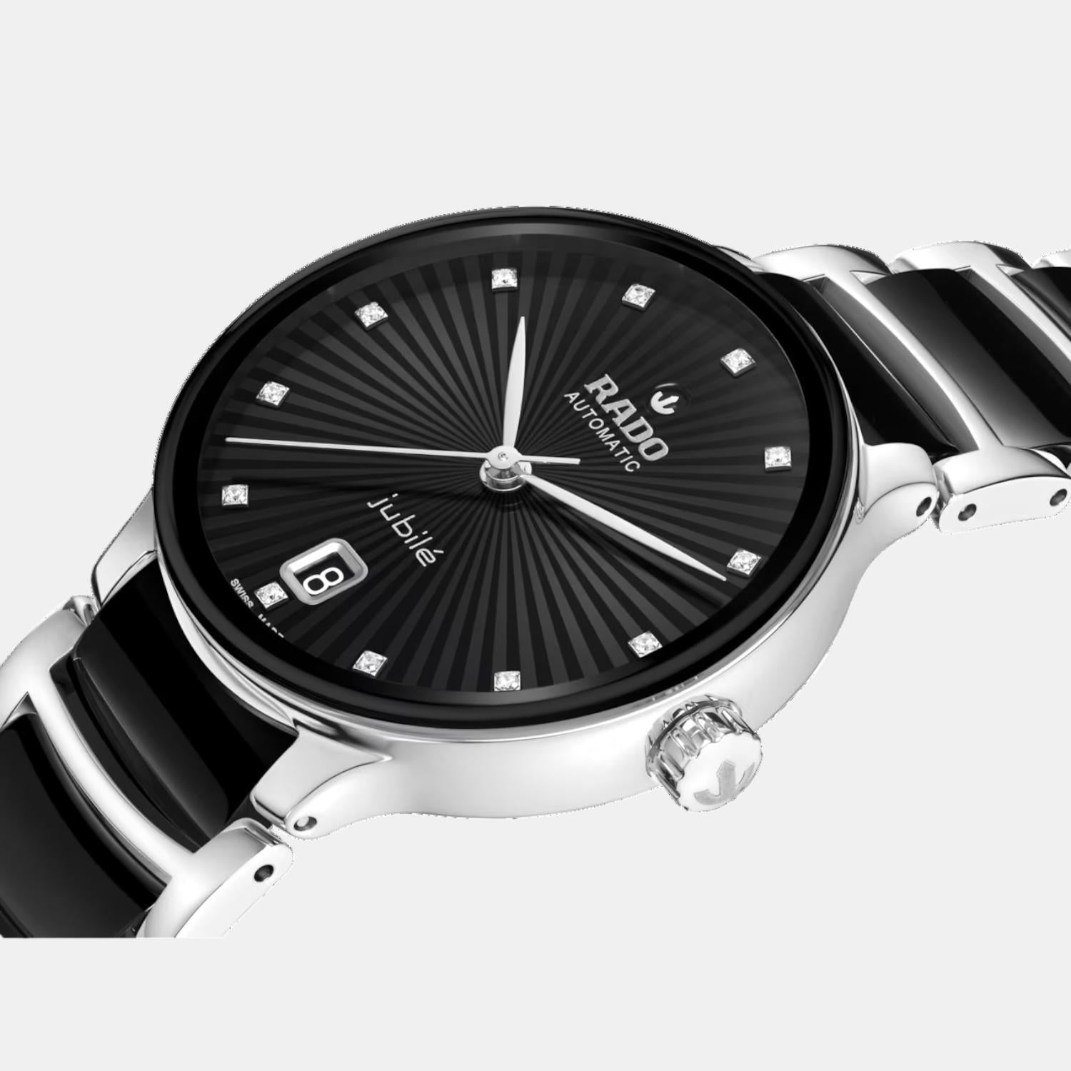 Rado Centrix Women Automatic Black Dial Analog Ceramic Watch R30031742 - view 2