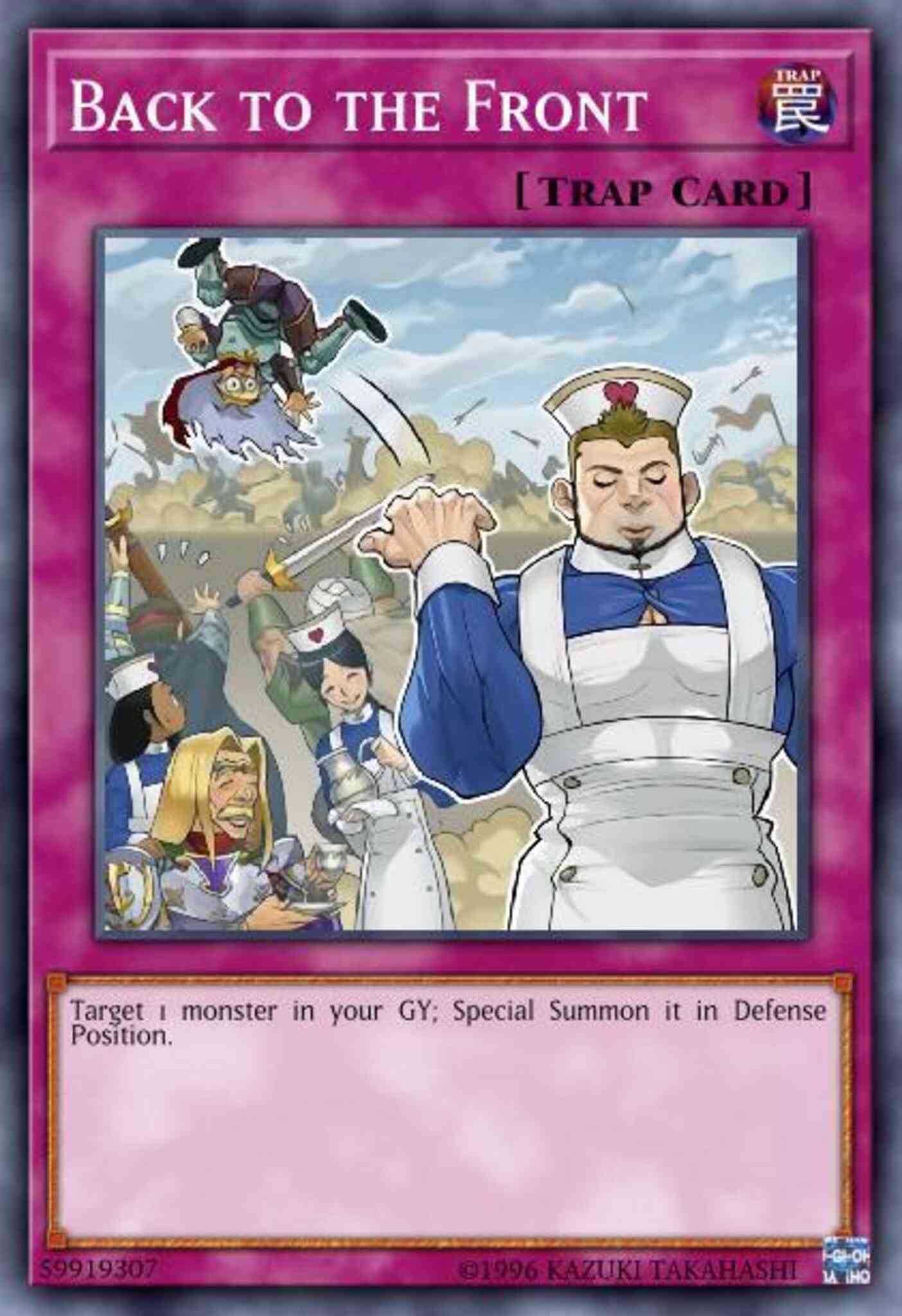 Back front – Yu-Gi-Oh! Back to the Front - COTD-EN077 - Rare - Unlimited