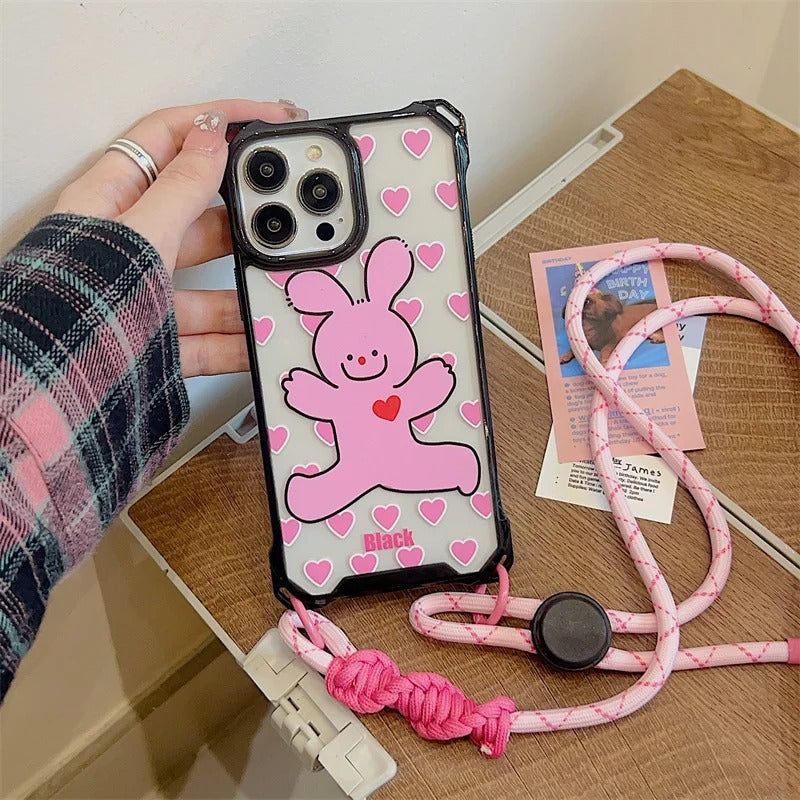 Peeperly Rabbit Delight Charming Phone Case – No Color - view 2