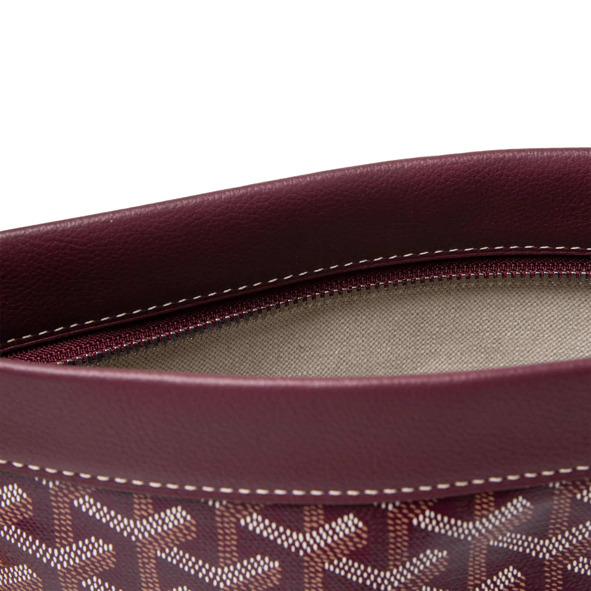 Goyard Conti Burgundy Pouch – Red - view 4