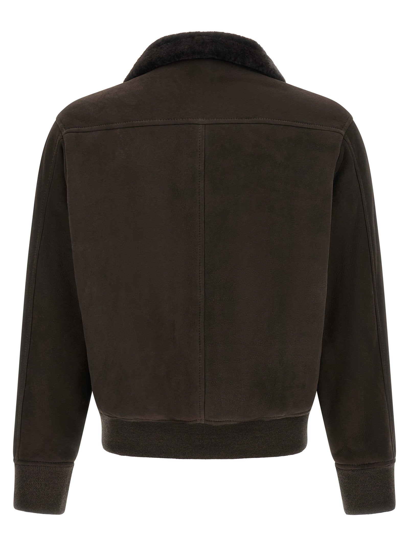 Giorgio Brato Suede Bomber Jacket - view 2