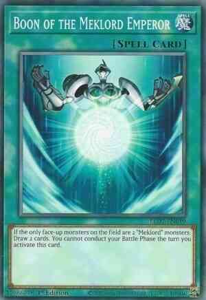 Yu-Gi-Oh! Boon of the Meklord Emperor - LED7-EN049 - Common - 1st Edition