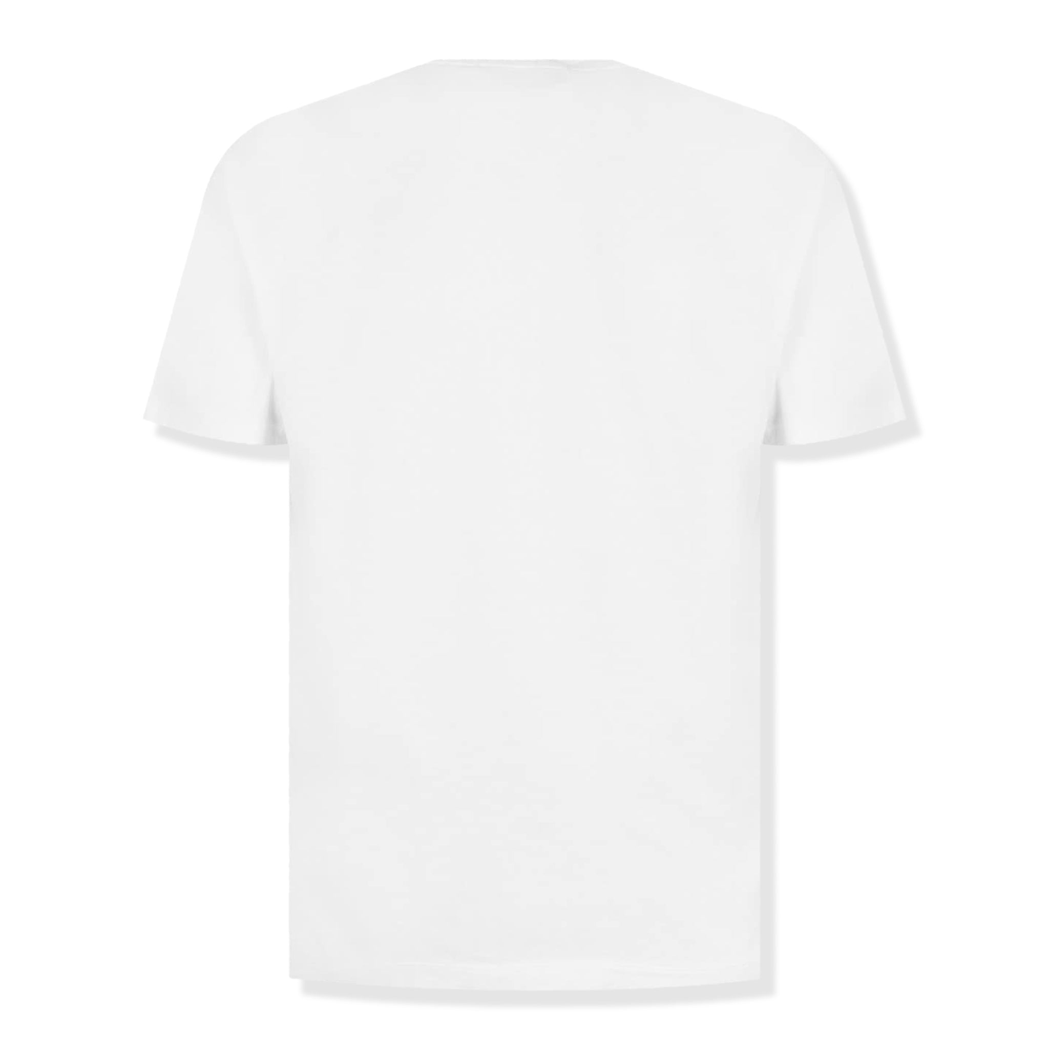 Stone Island Patch Logo White T Shirt - view 2
