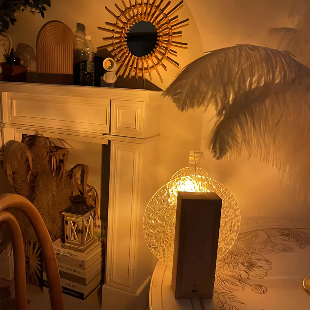 Coral Tree Rotating Ripple Lamp - view 6