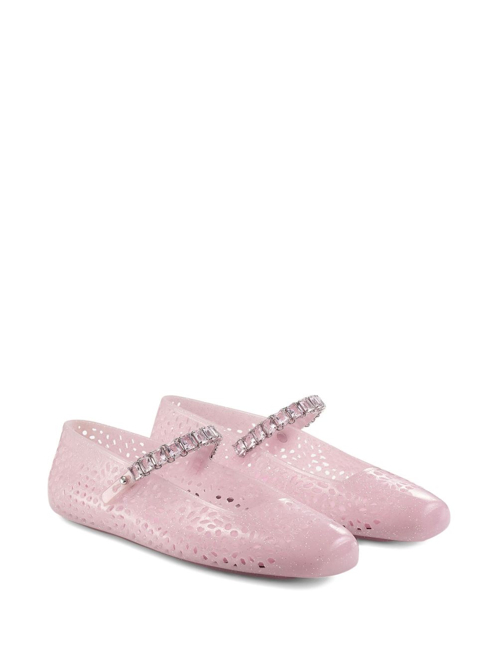 JIMMY CHOO Flat shoes PINK – 100% Tpu - view 2