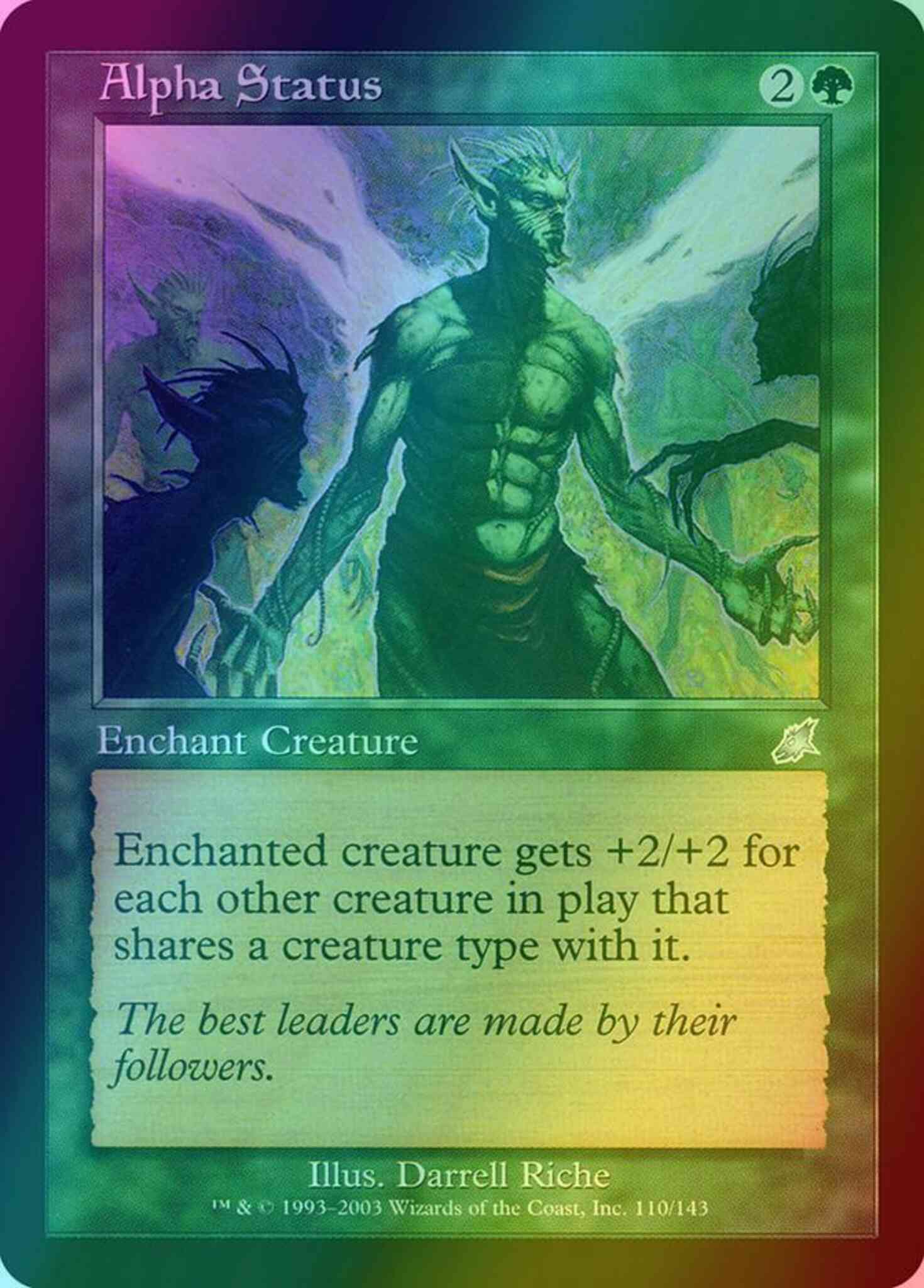 Alpha status 110 – Magic Alpha Status [110] [Scourge] [Foil]