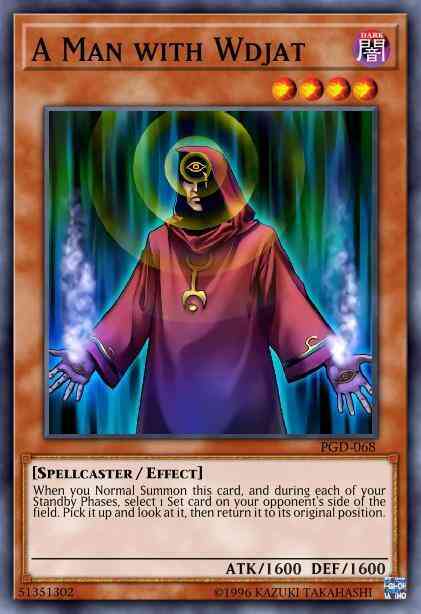 Yu-Gi-Oh! A Man with Wdjat - DR1-EN016 - Common - Unlimited