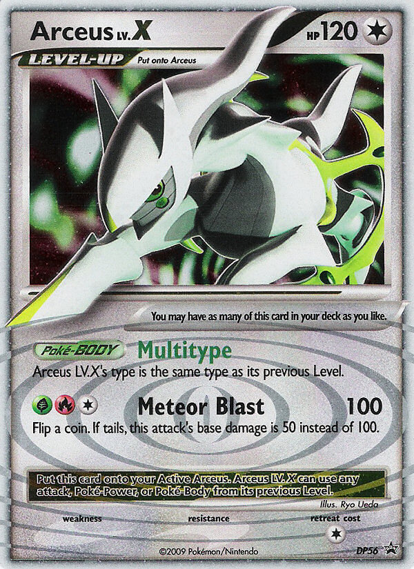 Promo dpp-dp56 ultra – Pokémon Arceus LV.X - DP56 - Promo [dpp-DP56] [Ultra] - Arceus LV.X - DP56 - Promo