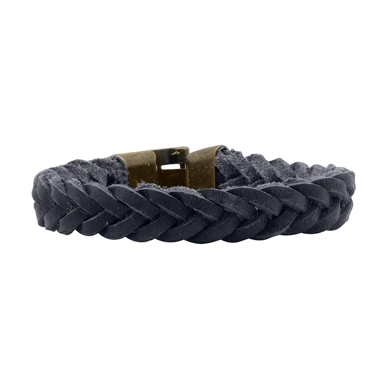Joker & Witch Jack Braided Blue Men's Bracelet