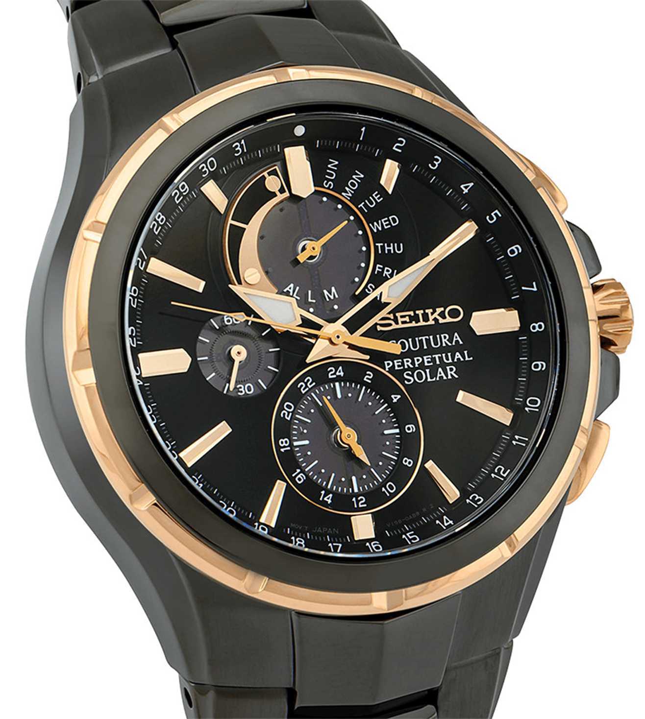 Seiko Coutura Black Dial Men 44mm - view 2