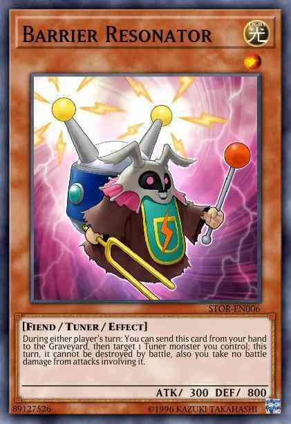 Yu-Gi-Oh! Barrier Resonator - STOR-EN006 - Common - Unlimited