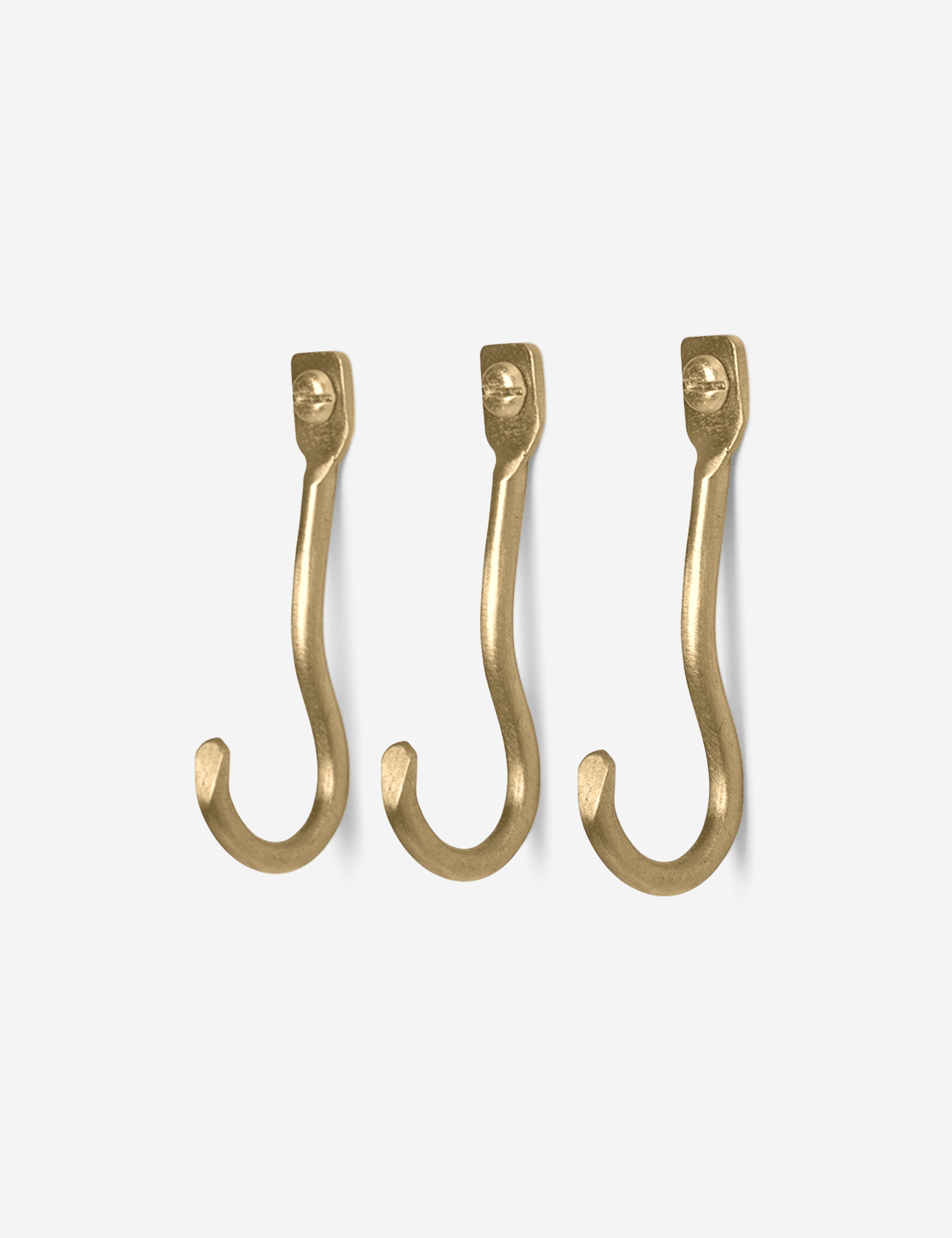 Lulu and Georgia Curvature Wall Hook (Set of 3) by Ferm Living