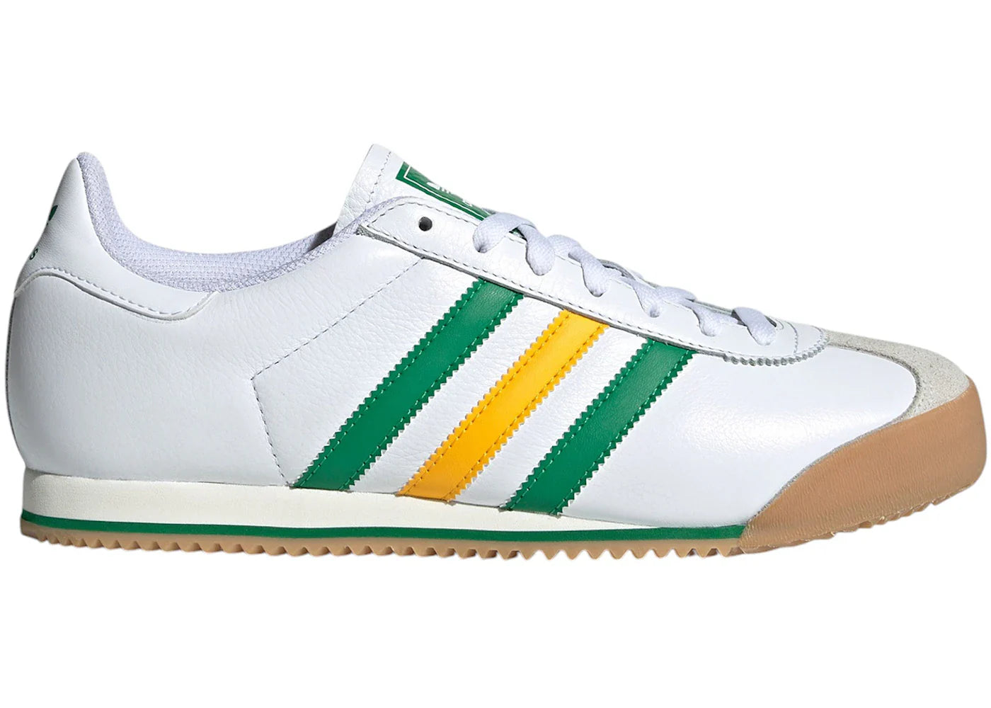 adidas 74 Cloud White Crew Yellow Green