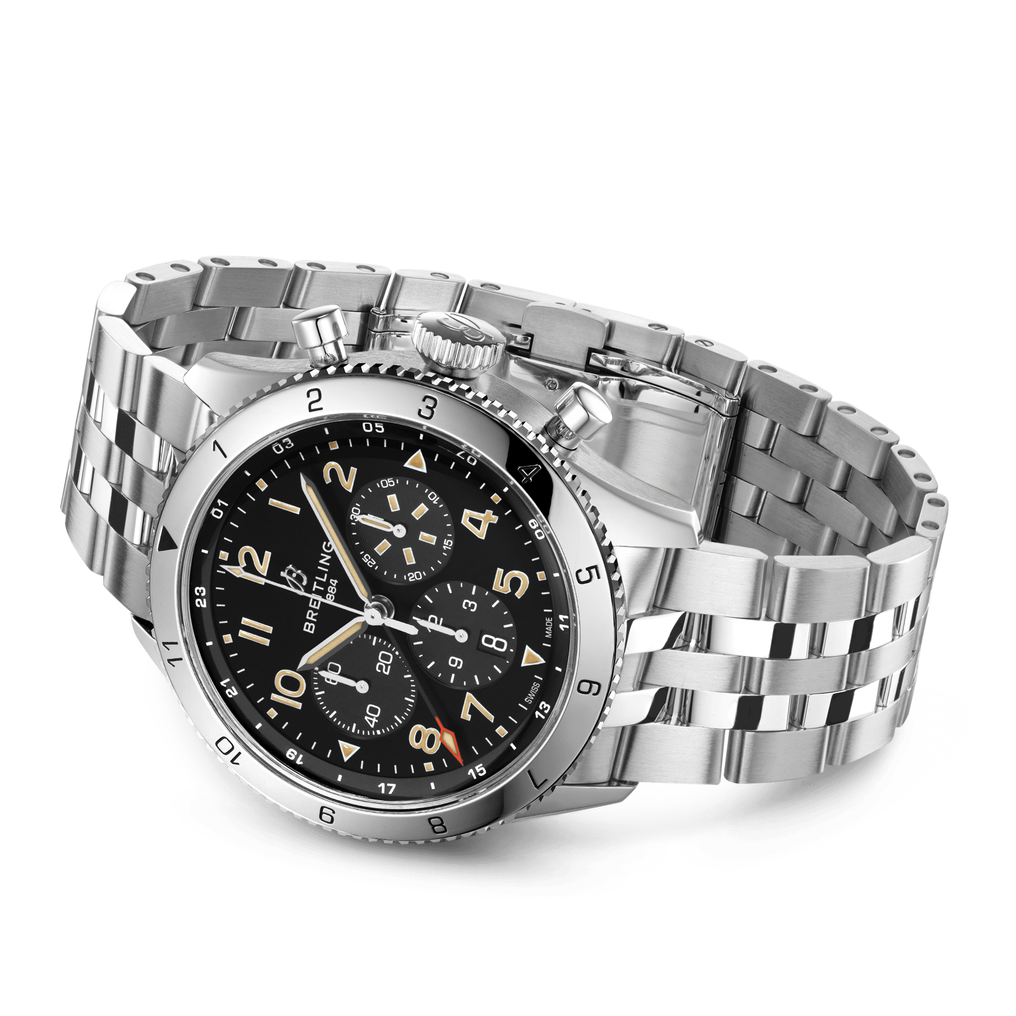 Breitling Super Avi B04 GMT P-51 Mustang Black Dial Men 46mm - view 2
