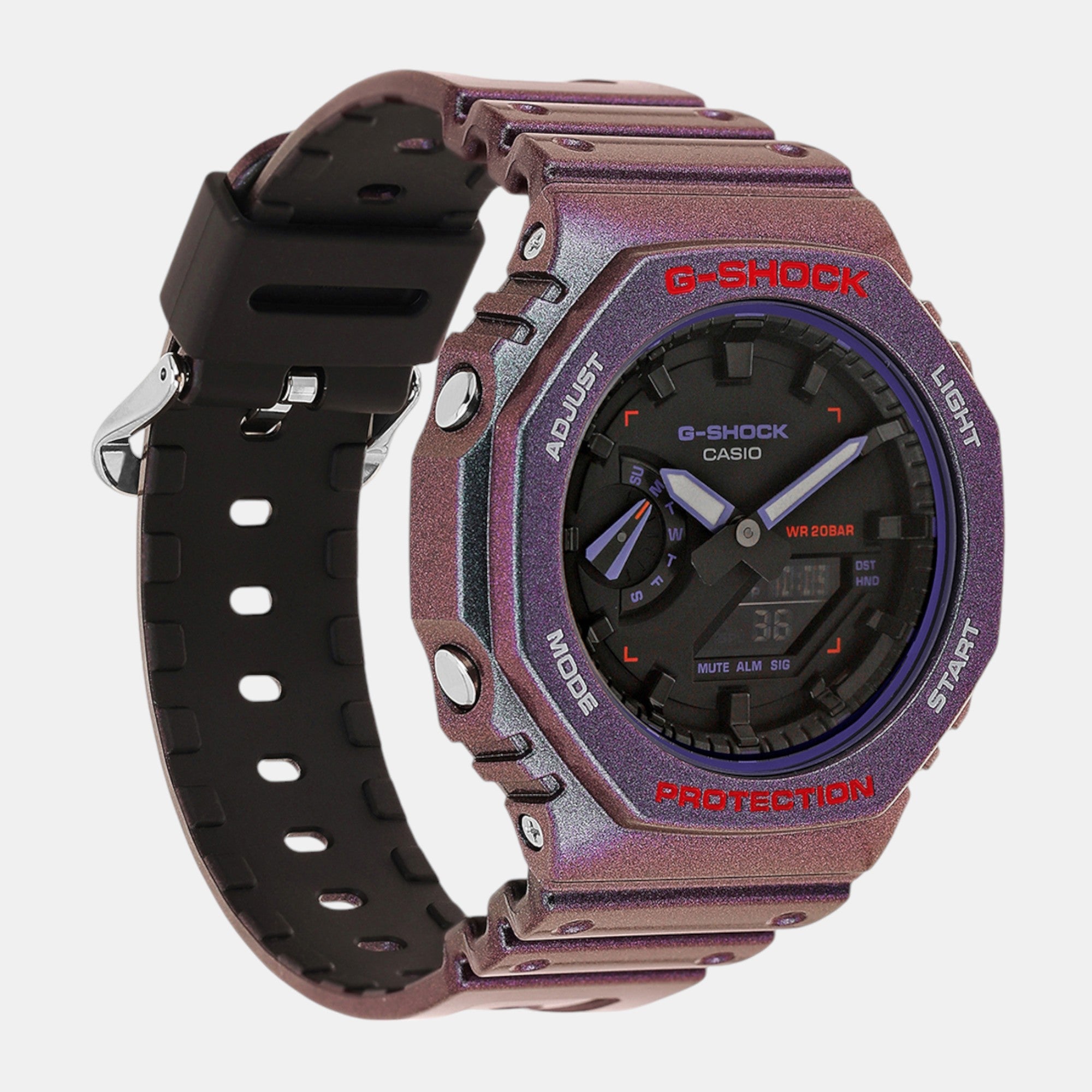 Casio G-Shock Men Quartz Black Dial Analog-Digital Resin Watch G1496 - view 2