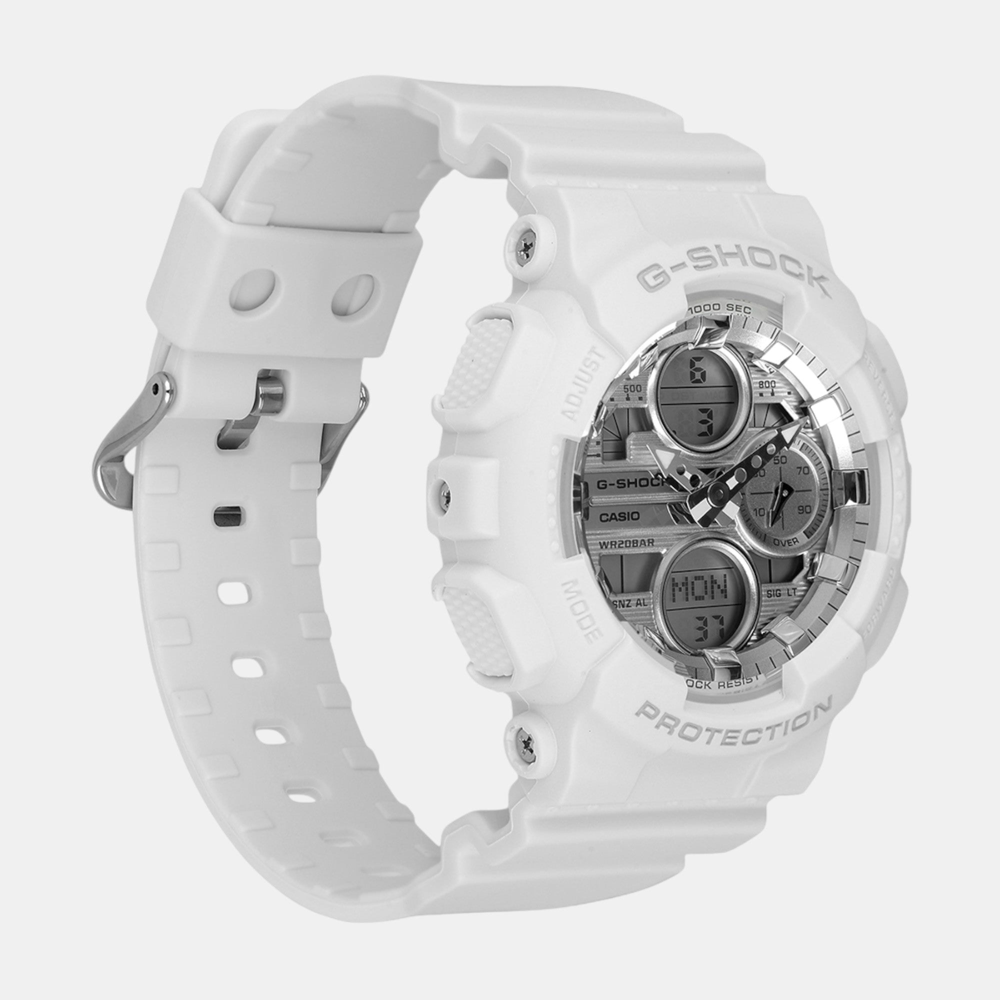 Casio G-Shock Women Quartz White Dial Analog-Digital Resin Watch G1562 - view 2