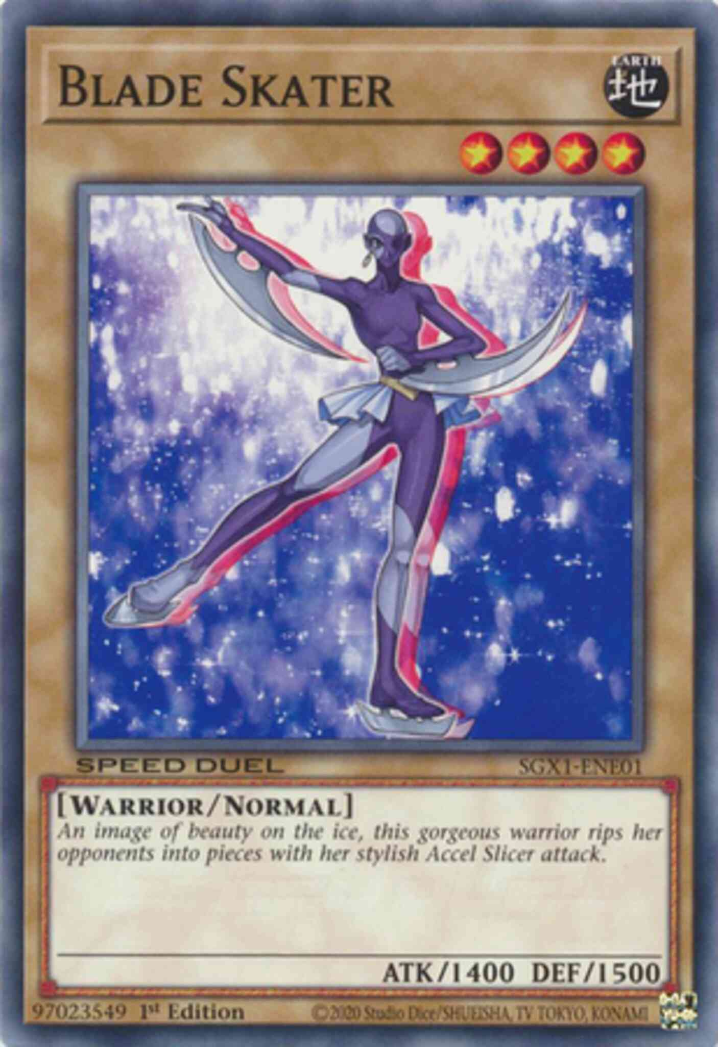 Yu-Gi-Oh! Blade Skater - SGX1-ENE01 - Common - 1st Edition