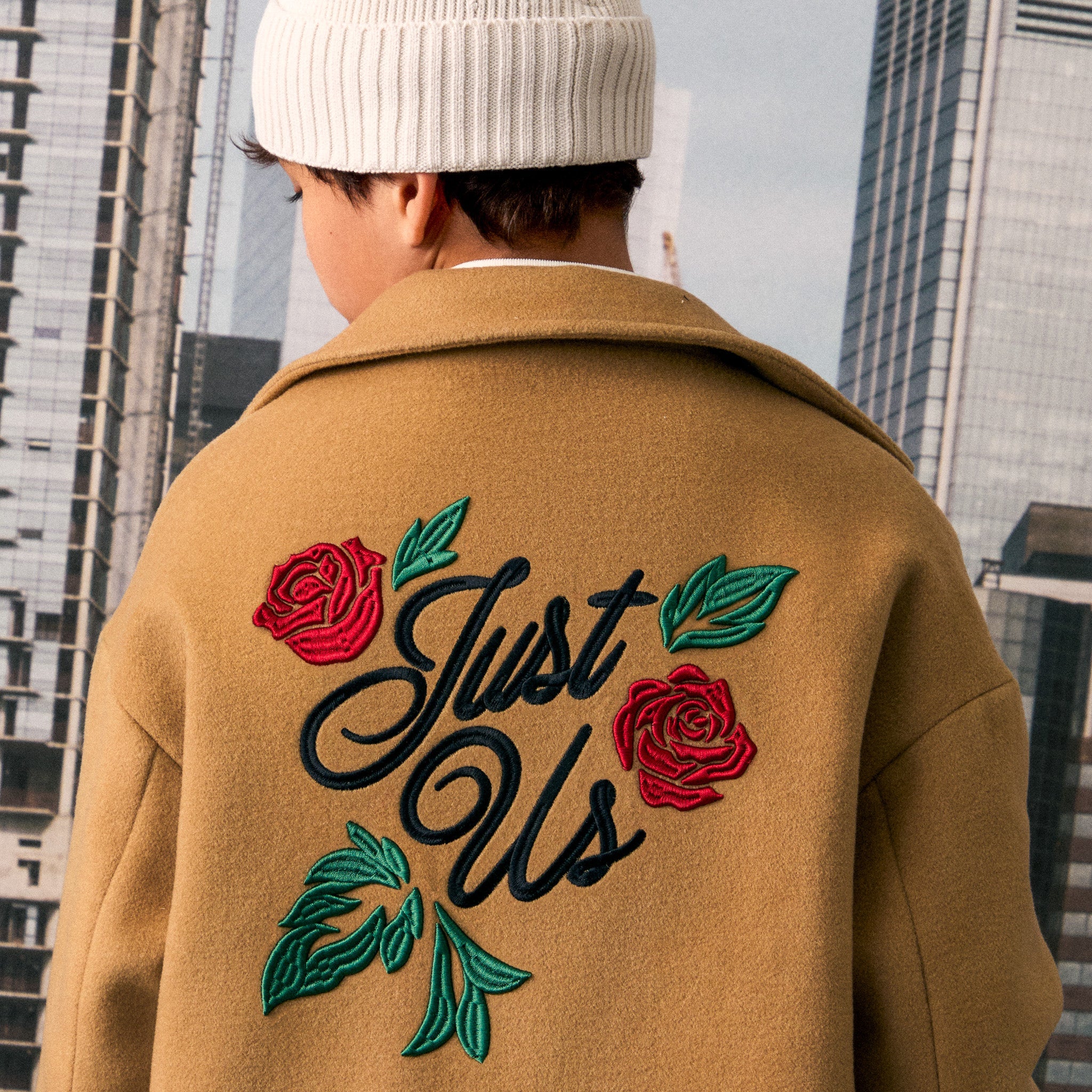 Kith Kids Novelty Wool Coat - Teak - view 3