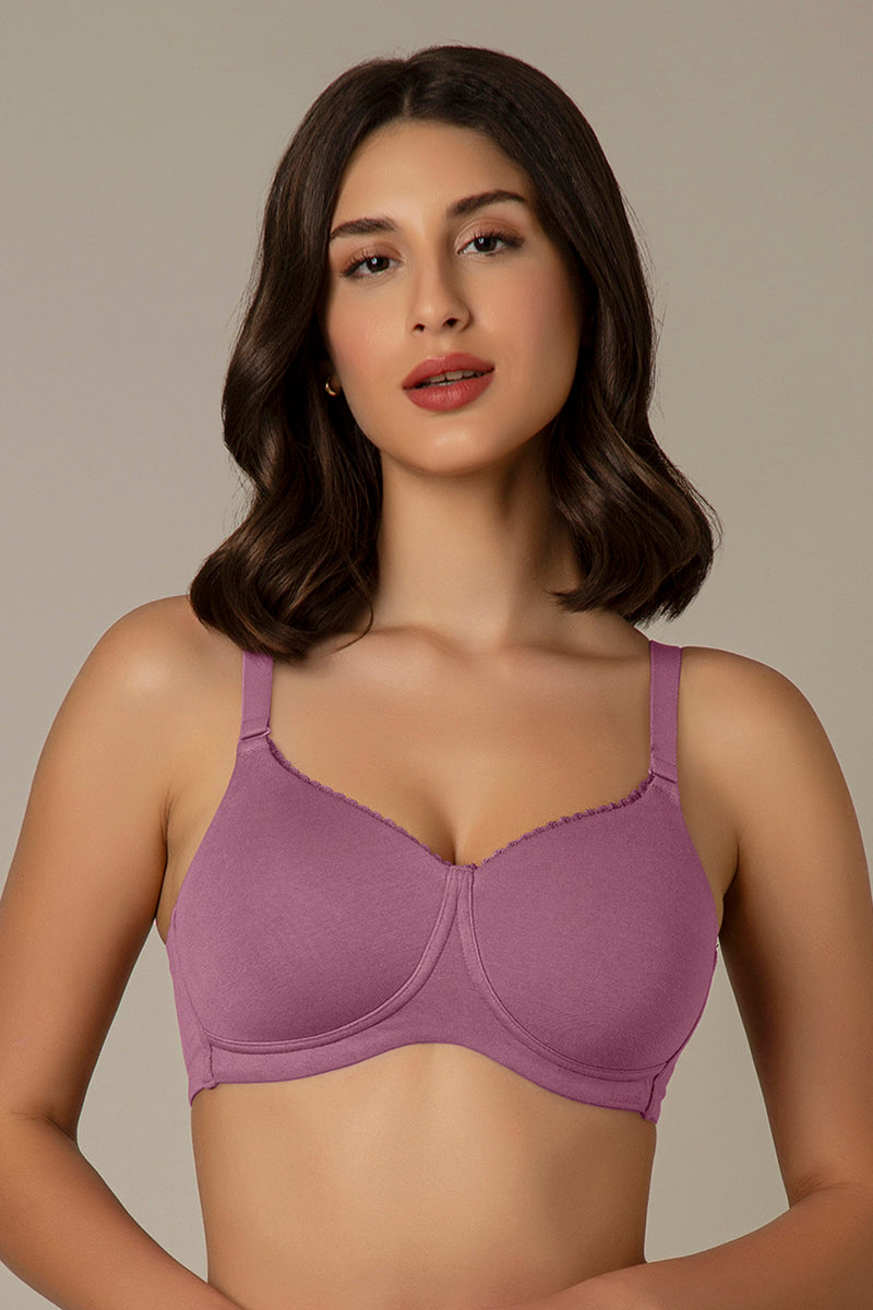 Amante Essential Padded Wirefree Bra - Mellow Mauve