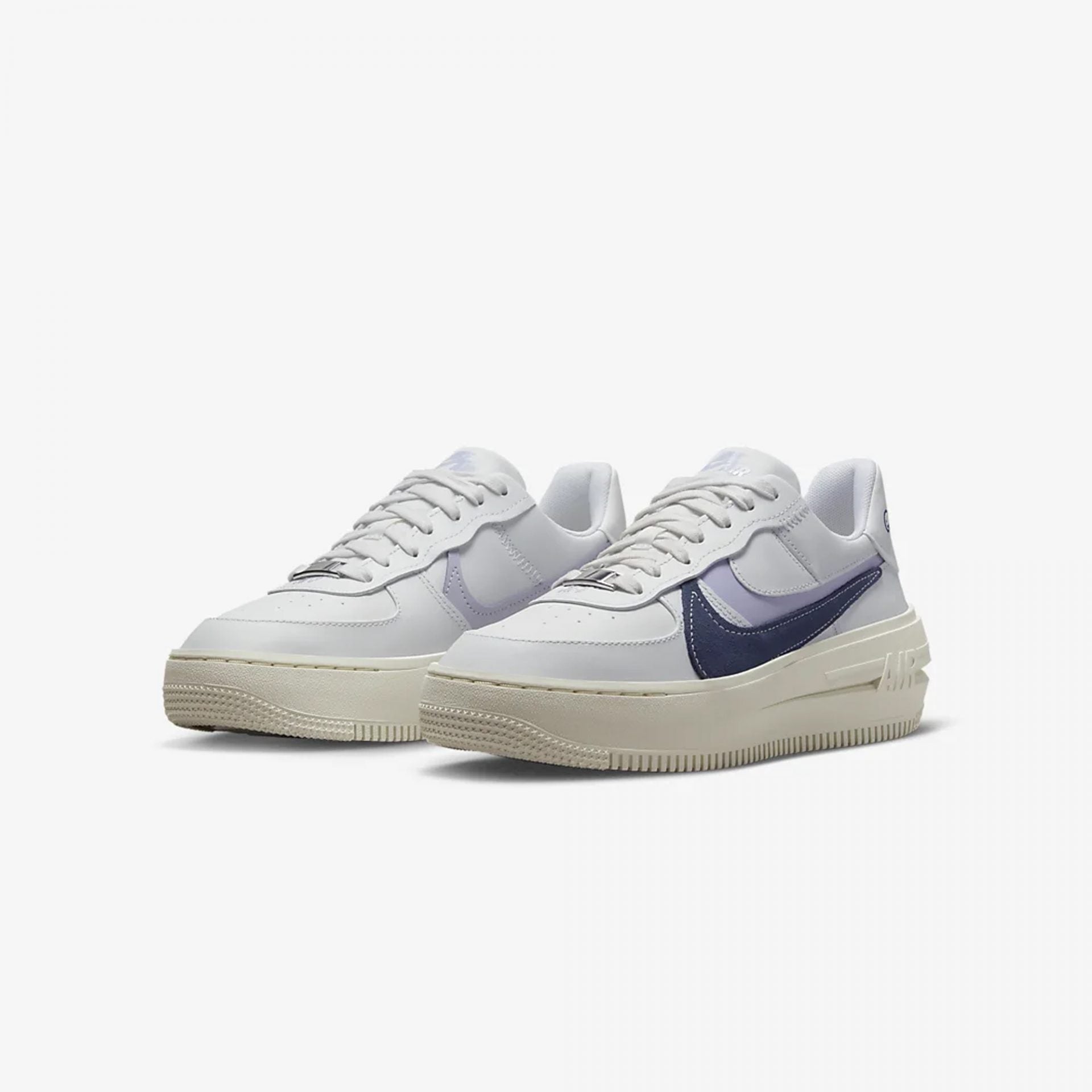 Nike | NIKE AIR FORCE 1 PLT.AF.ORM LV8 { MIDNIGHT NAVY-OXYGEN PURPLE