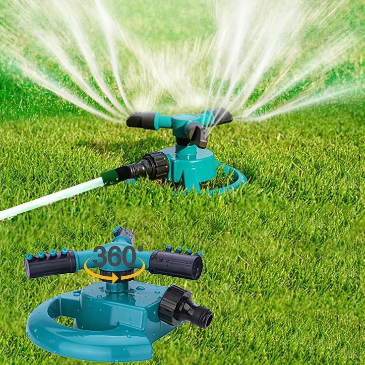 Catterton Automatic 360° Rotating Garden Sprinkler - view 2