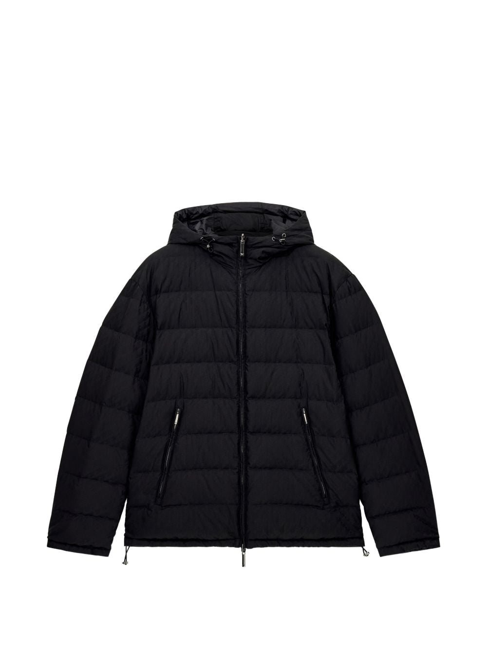 Emporio Armani Coats BLACK – 100% Polyamide
