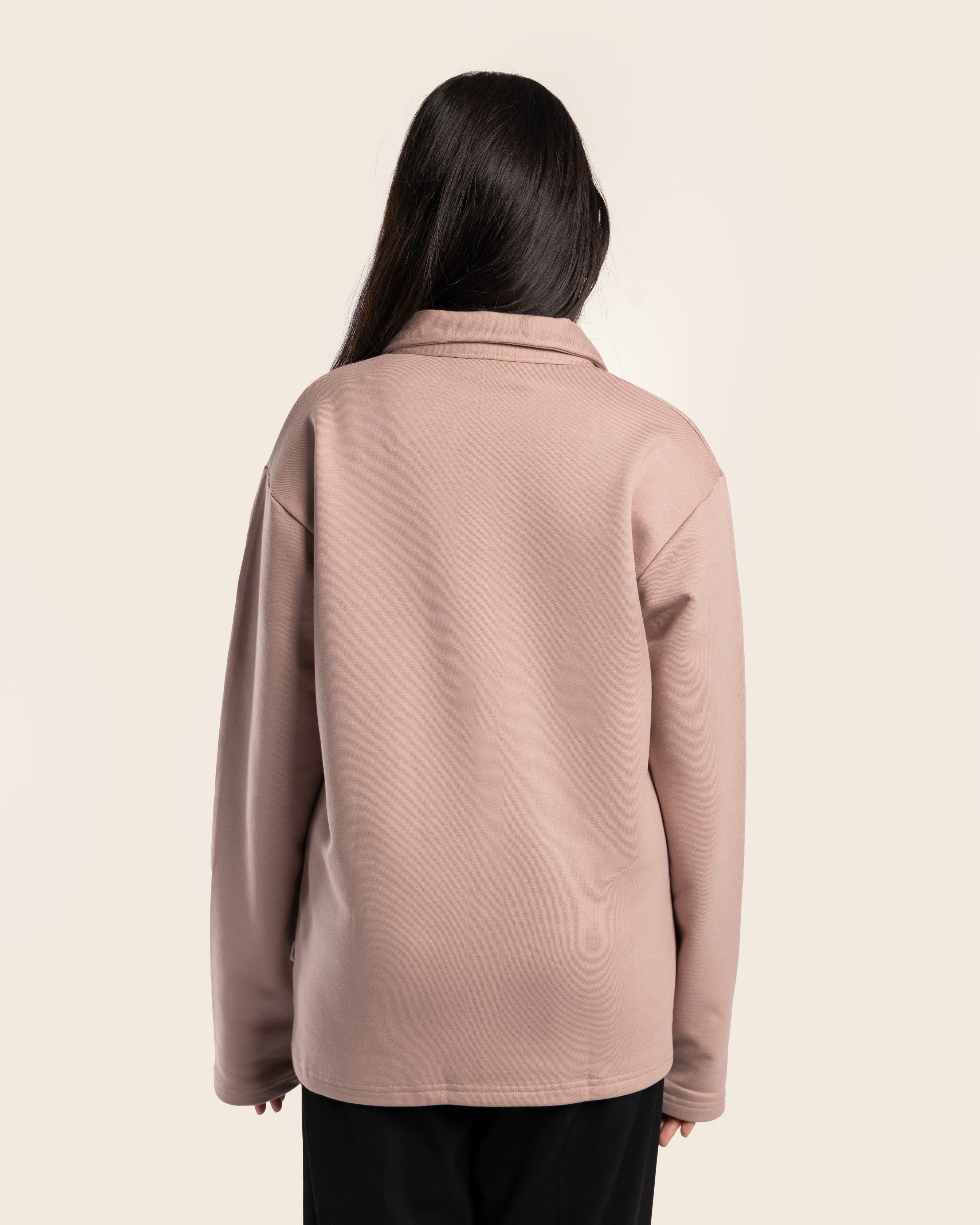 MNST GEAR Collared Polo In Jaipur – Pink - view 3